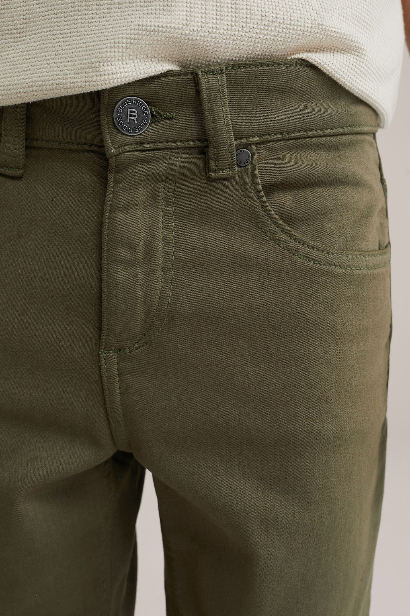 5-POCKET MID WAIST KHAKI 5