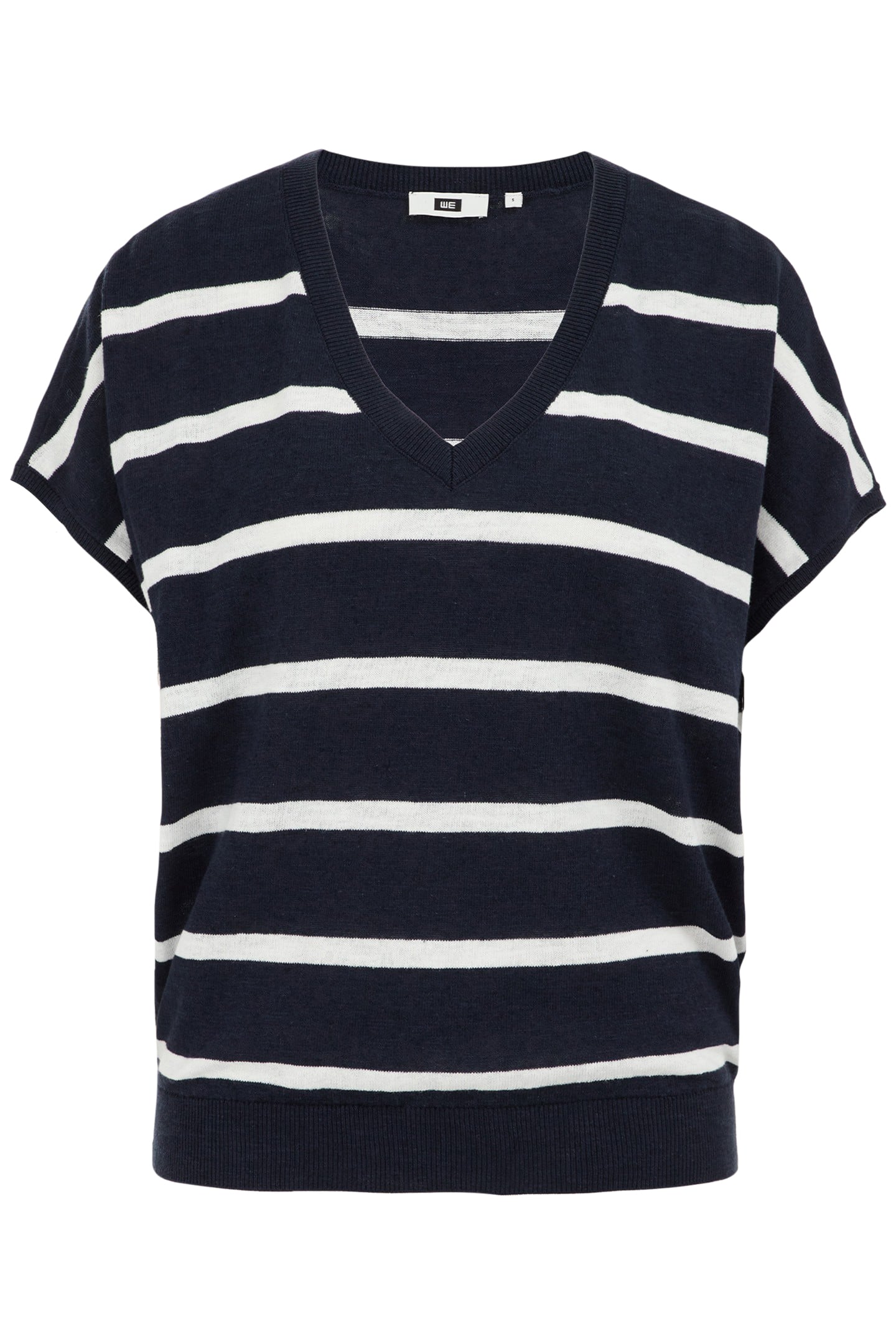 KNITTED PULLOVER DARK BLUE 4