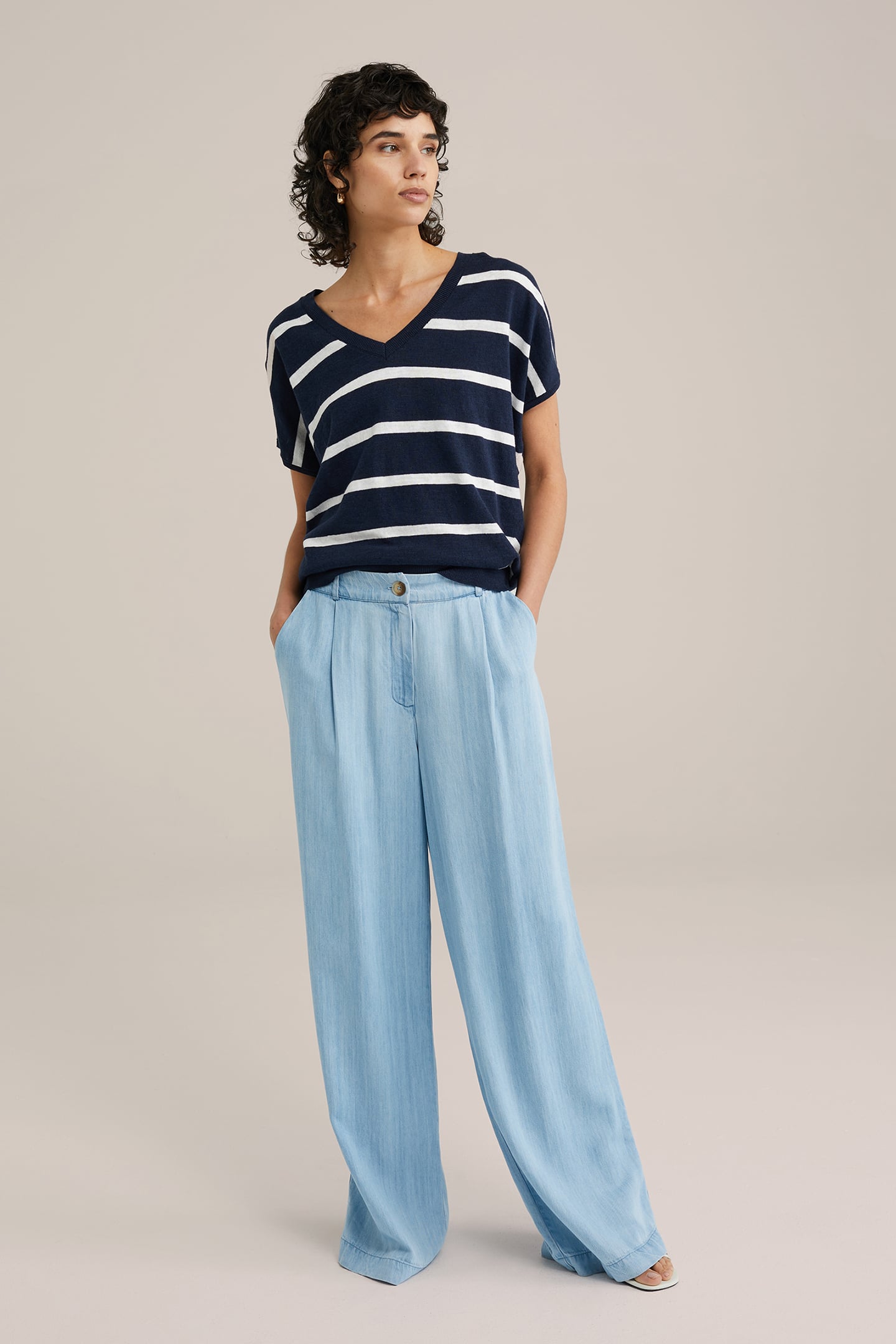 KNITTED PULLOVER DARK BLUE 3