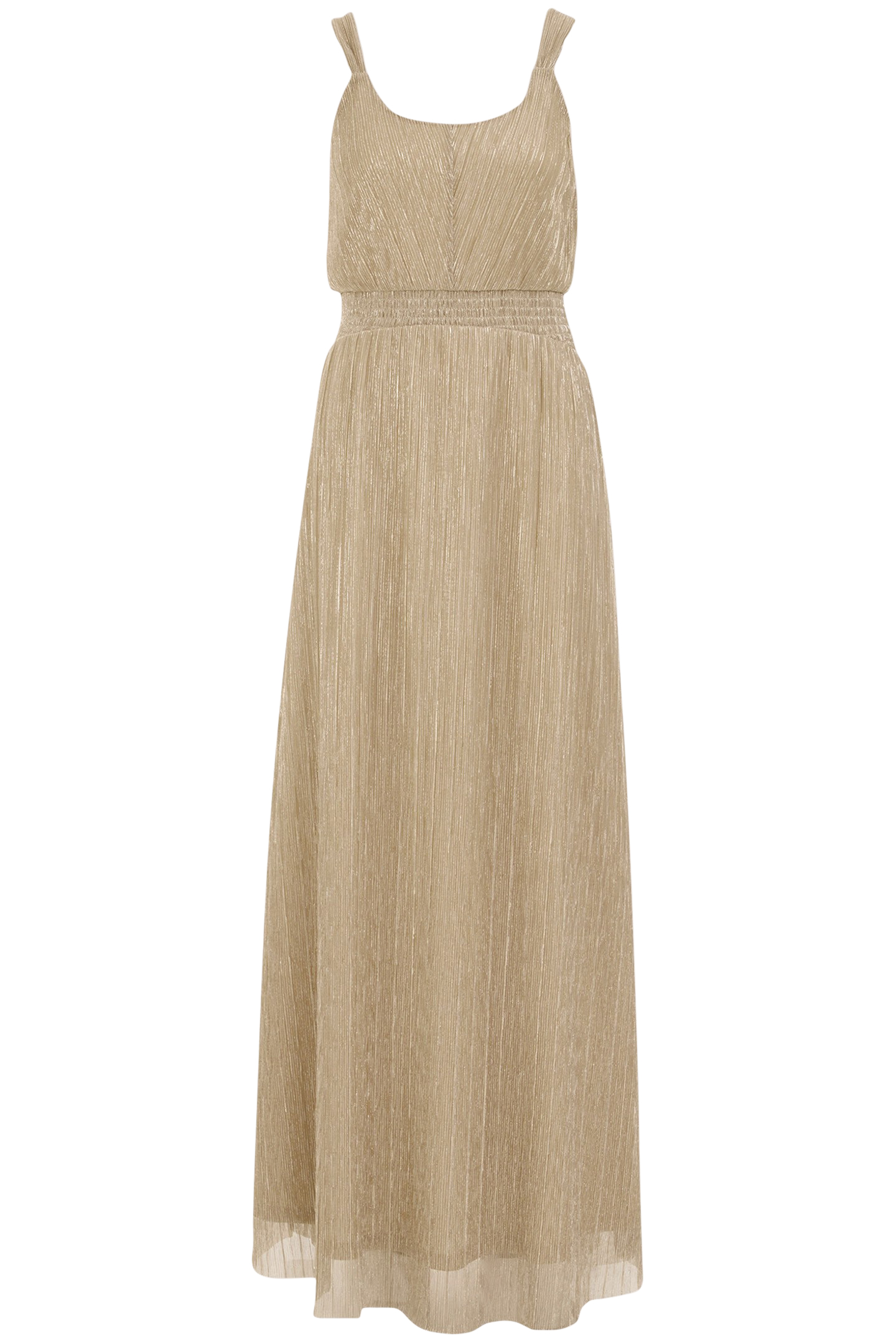 DRESS MAXI LENGTH GOLD 3