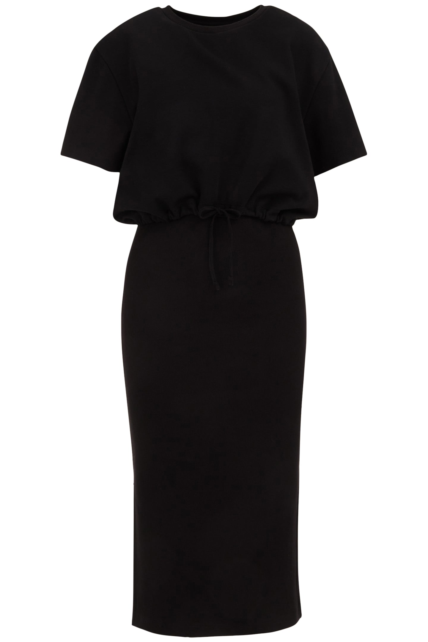 DRESS MID LENGTH BLACK 3
