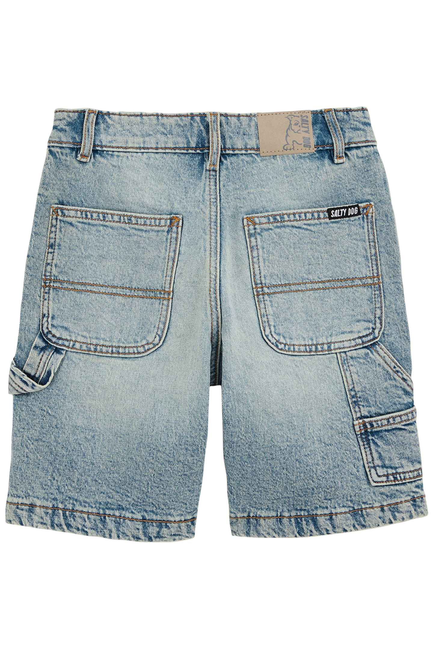 5-POCKET MID WAIST BLUE 4