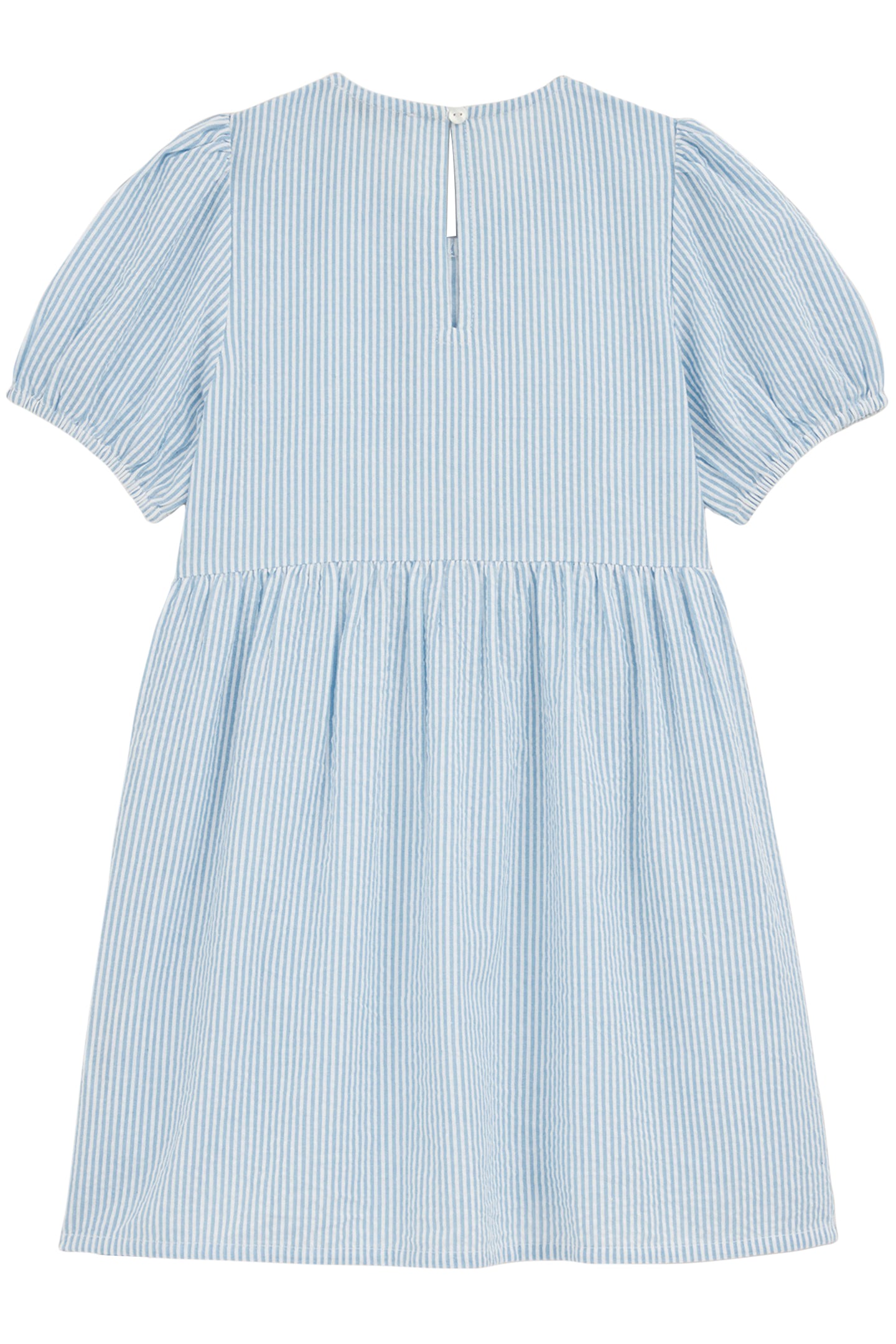 DRESS MID LENGTH LIGHT BLUE 4