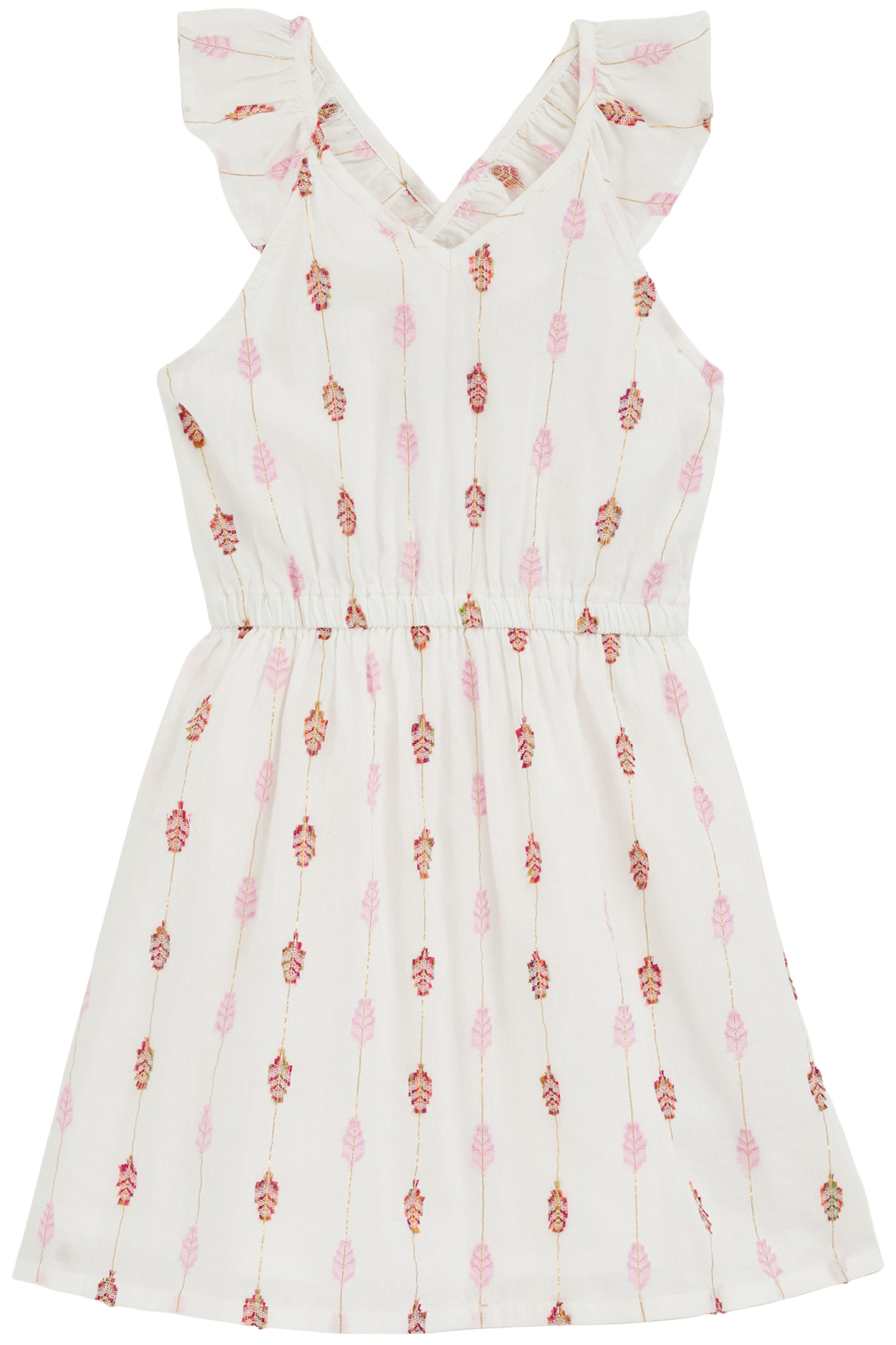 DRESS MID LENGTH WHITE 3