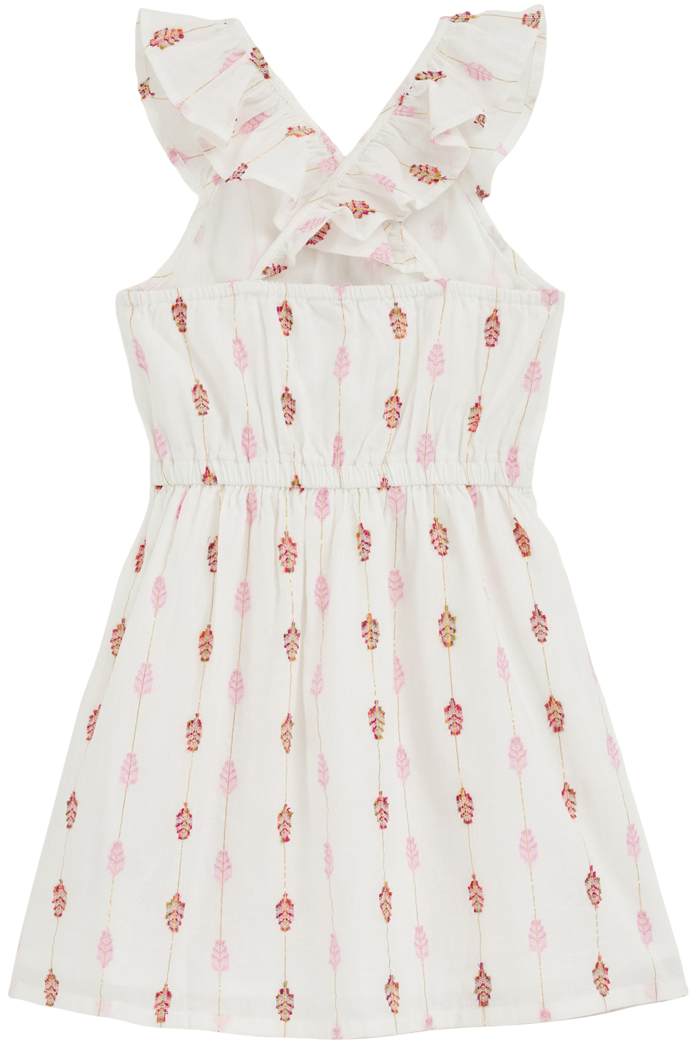 DRESS MID LENGTH WHITE 4