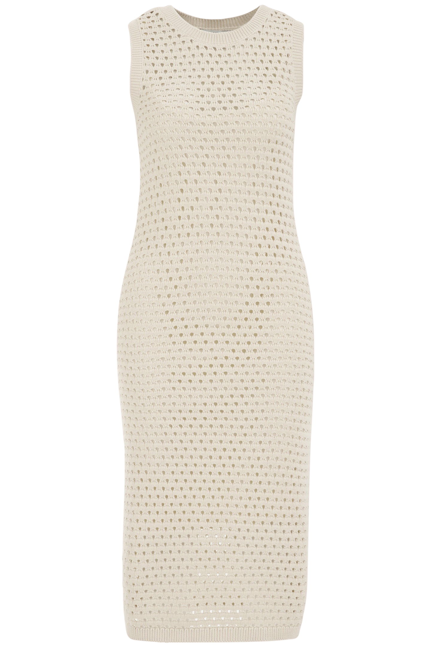 DRESS MID LENGTH BEIGE 4