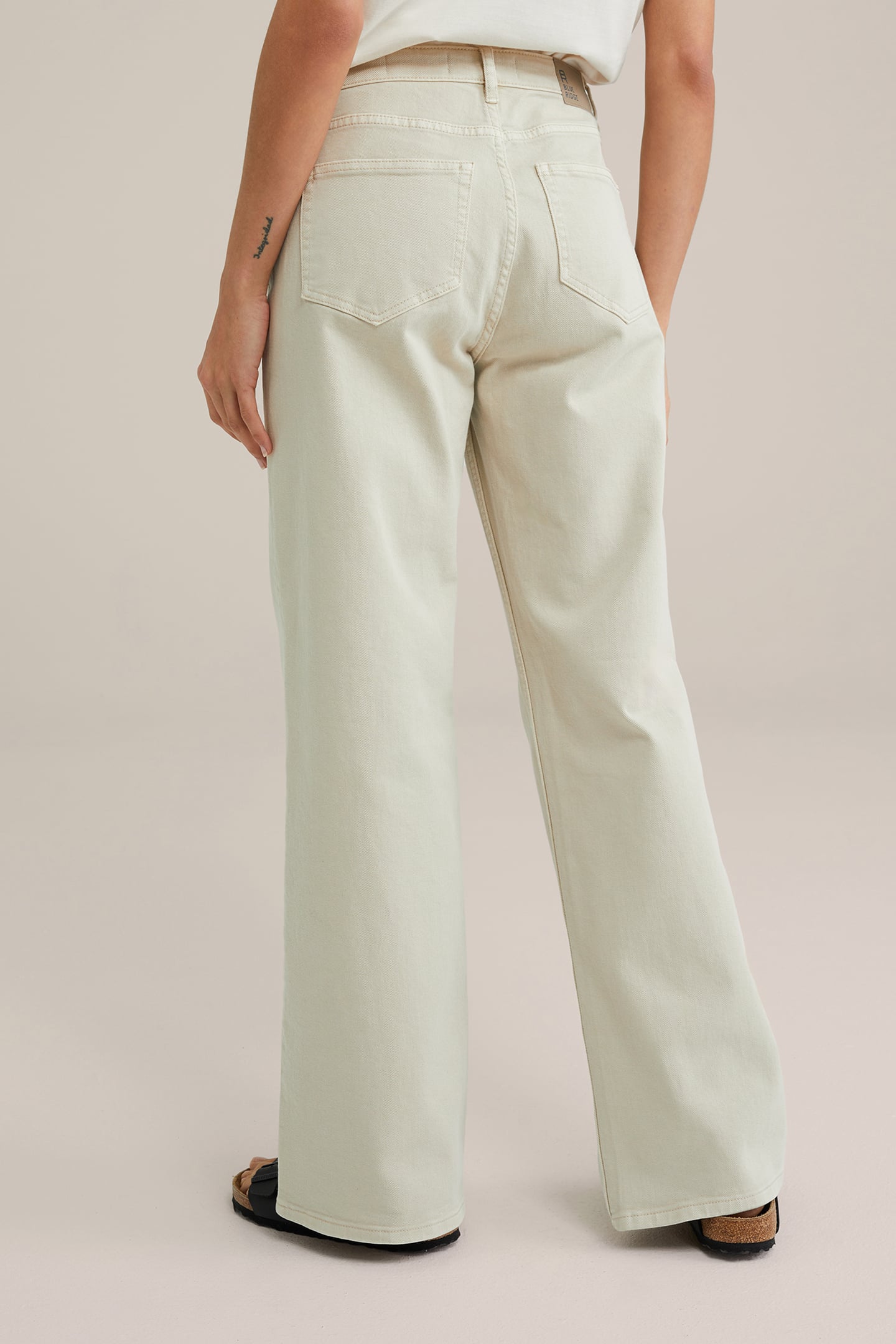 5-POCKET HIGH WAIST BEIGE 2