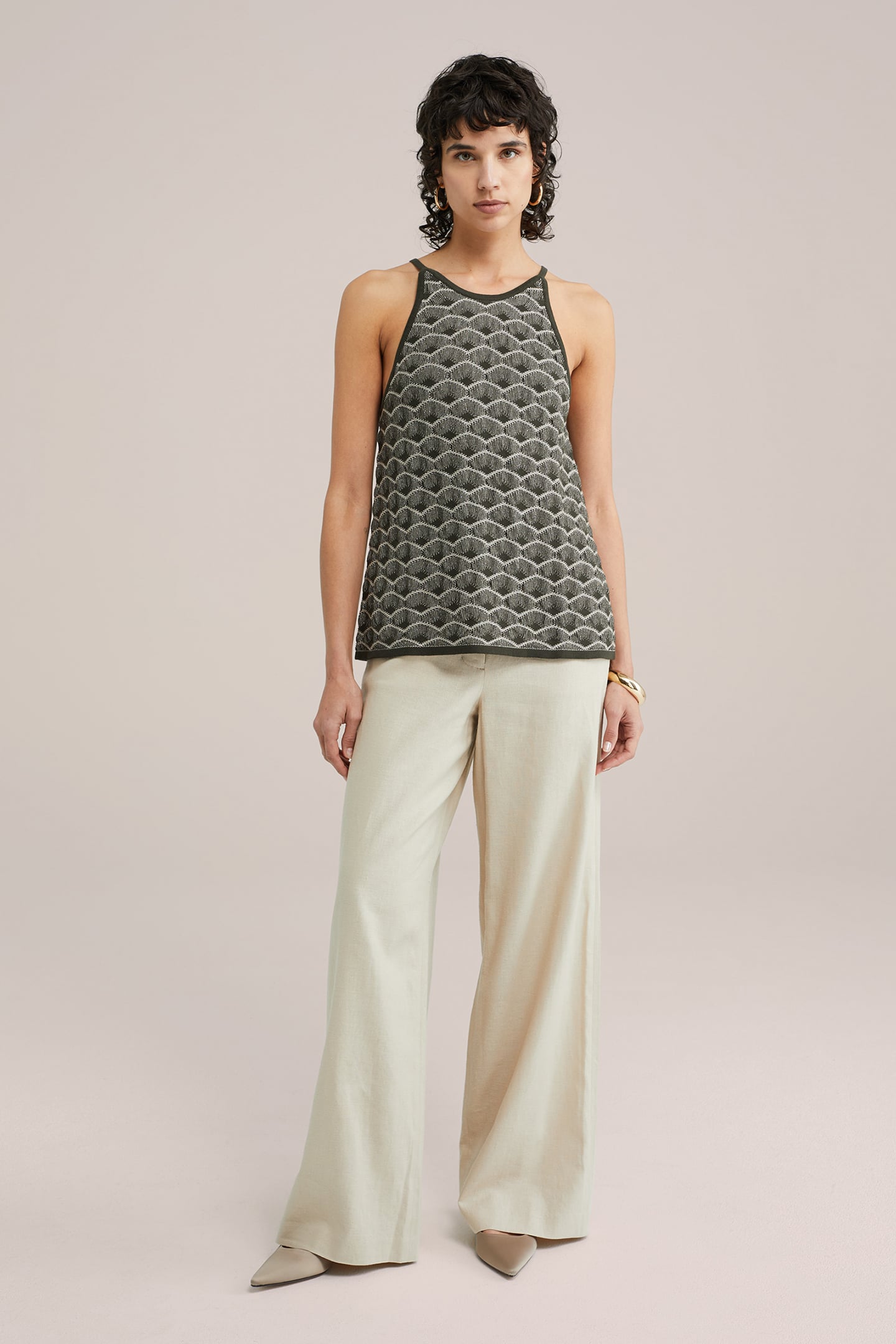 KNITTED PULLOVER DARK GREEN 3