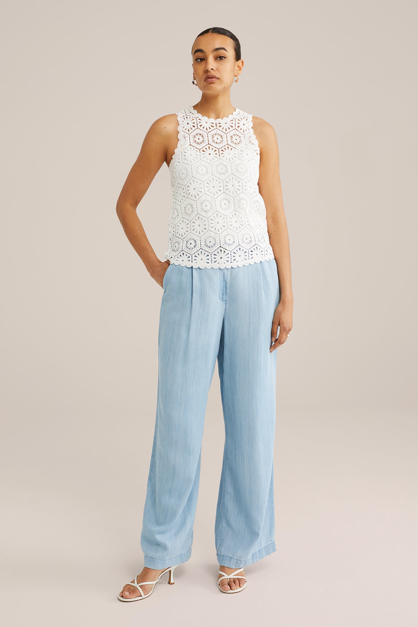 KNITTED PULLOVER WHITE 3