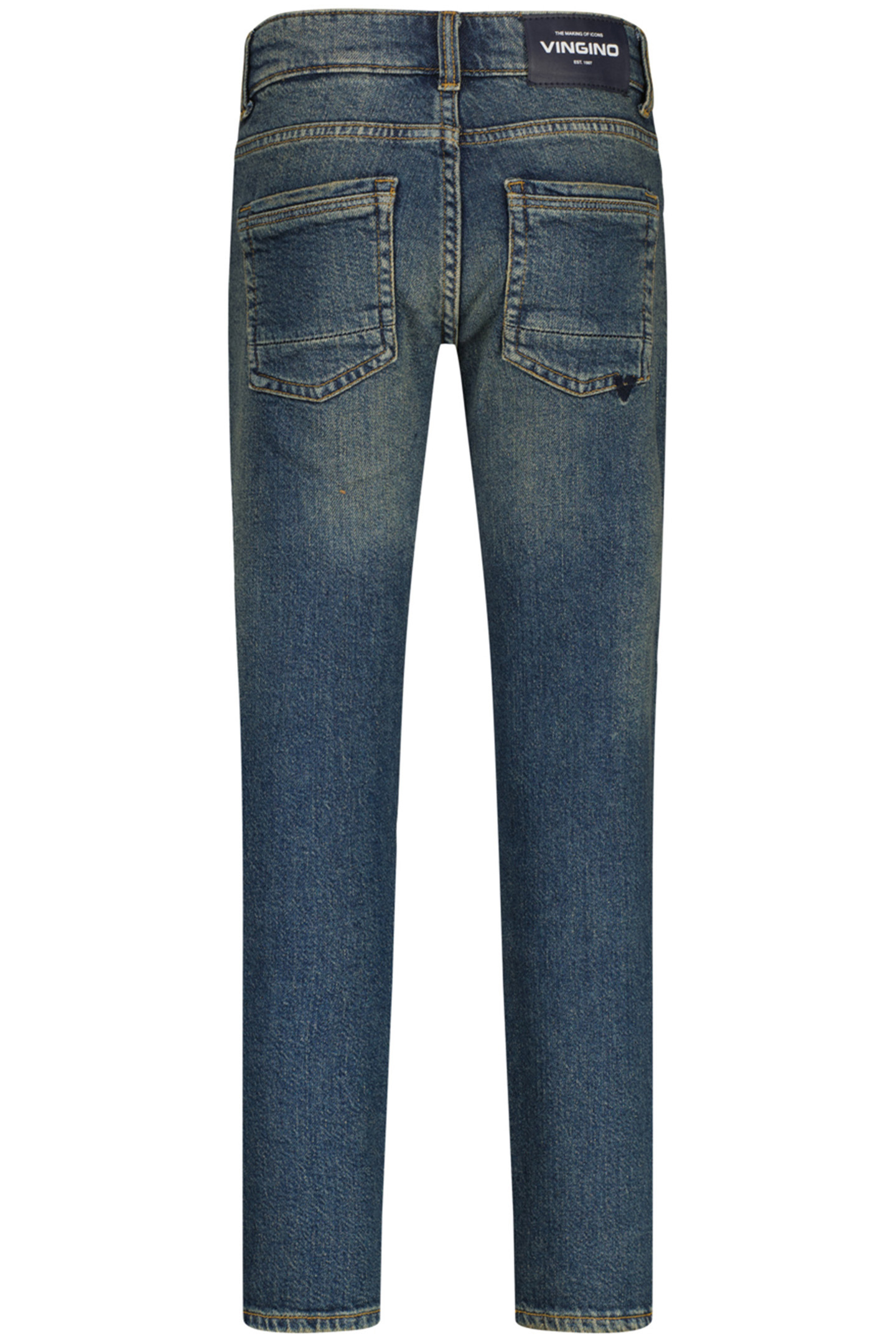 BOYS BRENT JEANS BLUE VINTAGE 4