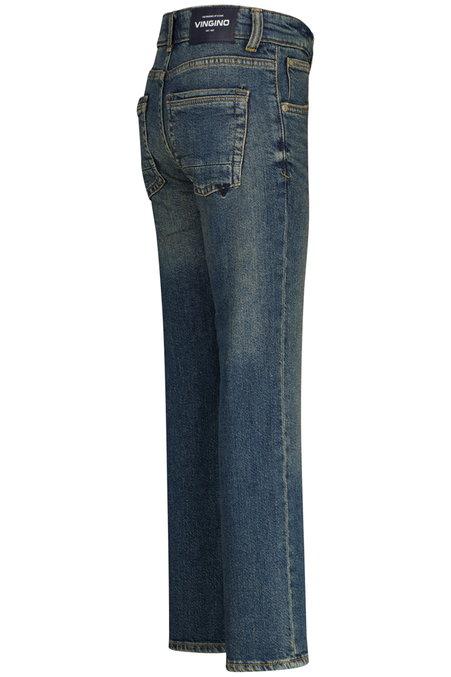BOYS BRENT JEANS BLUE VINTAGE 5