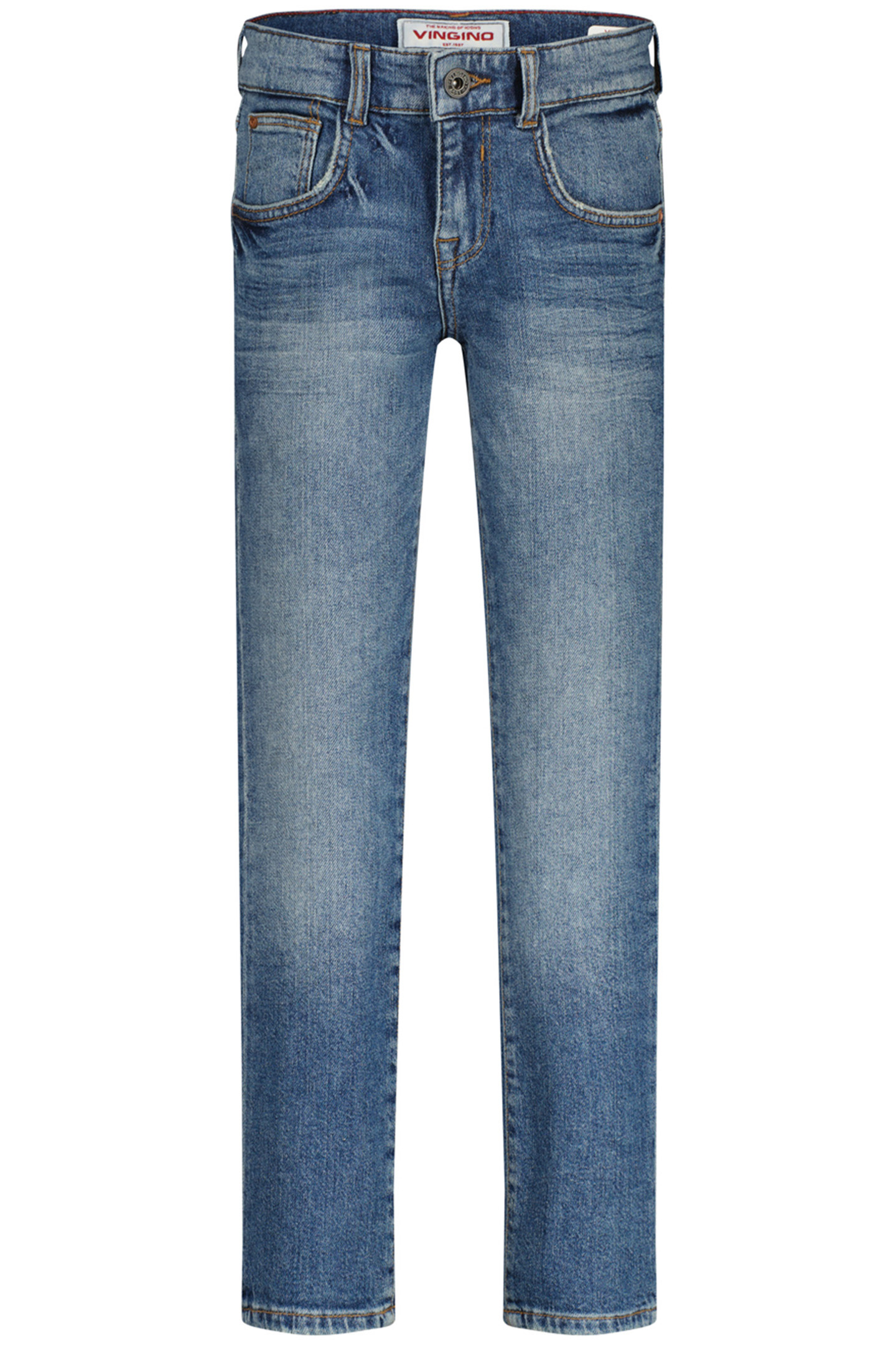 BOYS BRENT JEANS MID BLUE STONE 3