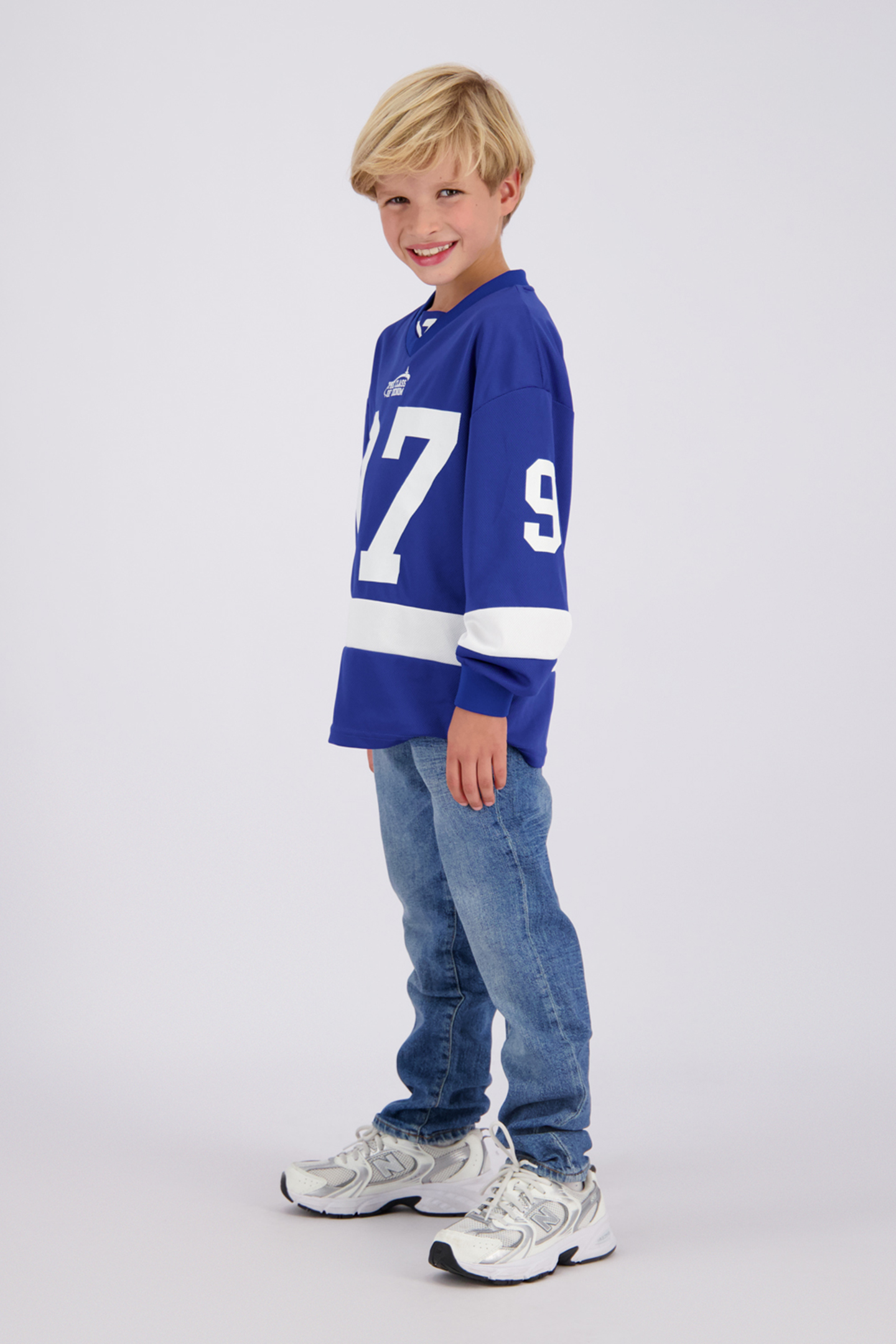 BOYS BRENT JEANS MID BLUE STONE 6