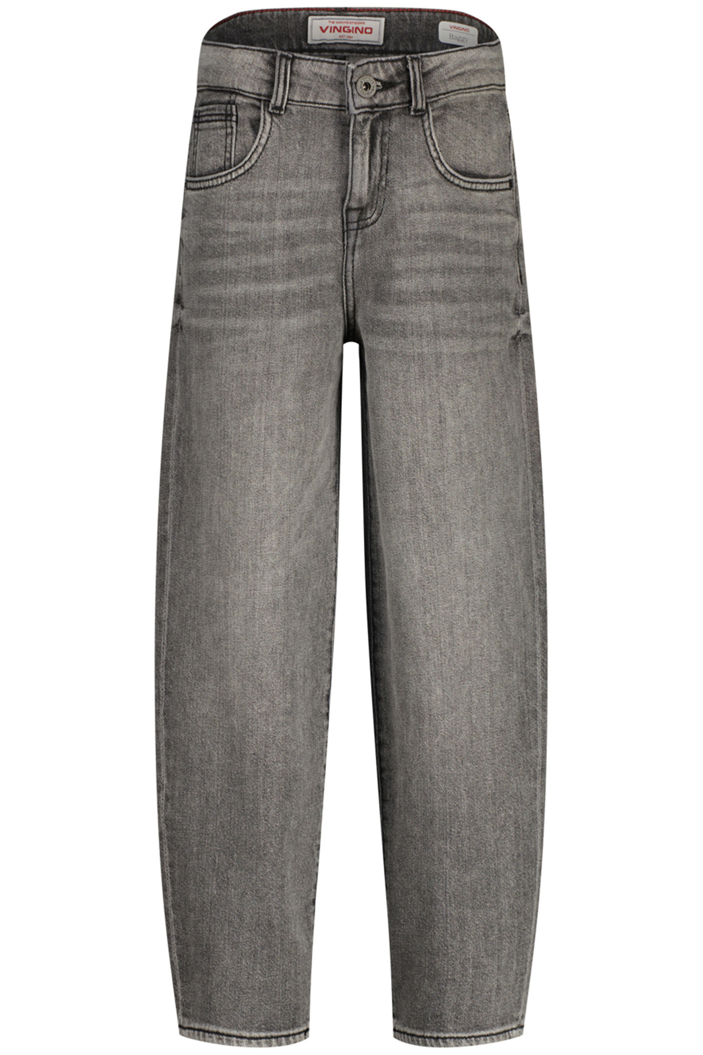 BOYS KIRAN JEANS DARK GREY VINTAGE 3