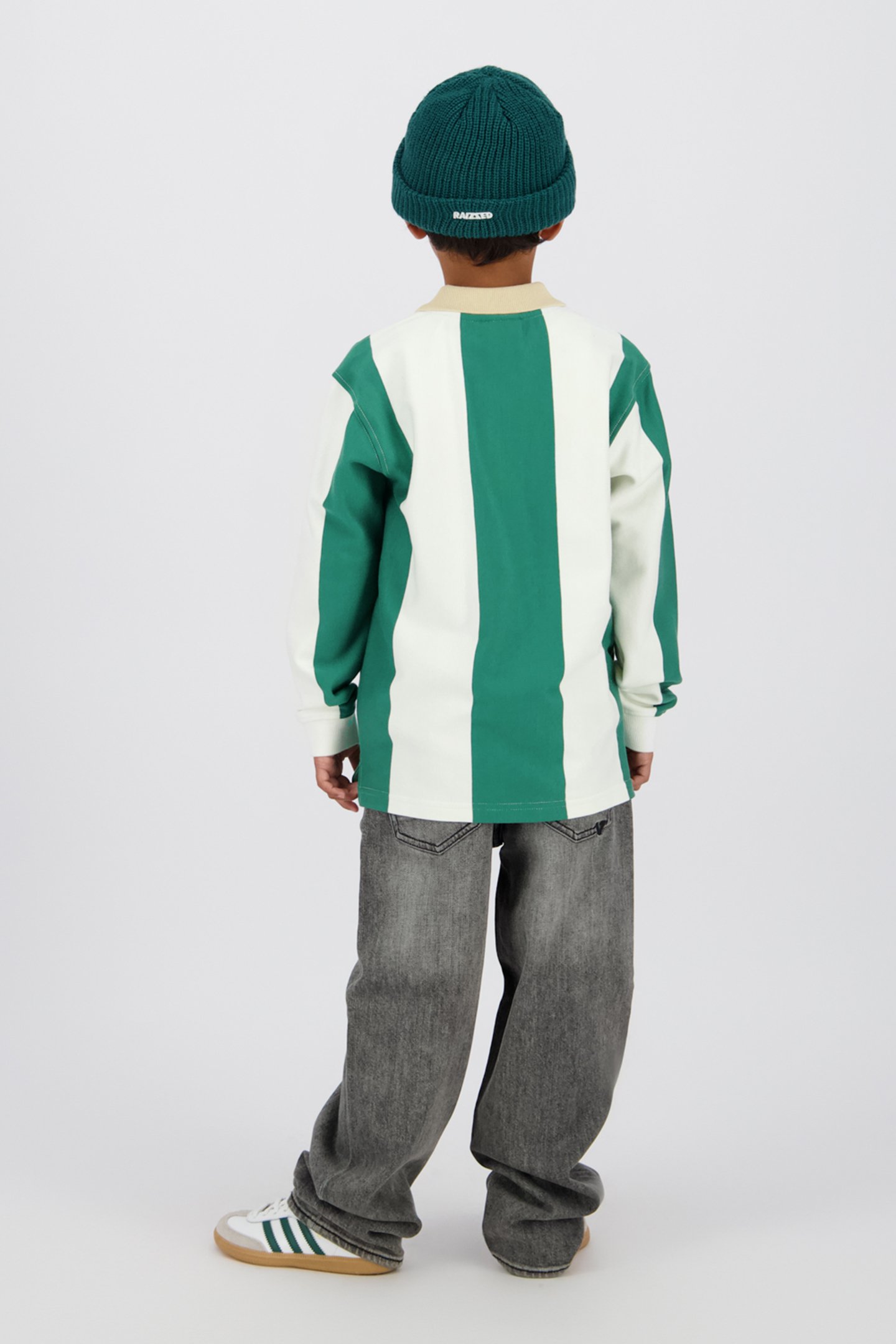 BOYS KIRAN JEANS DARK GREY VINTAGE 2