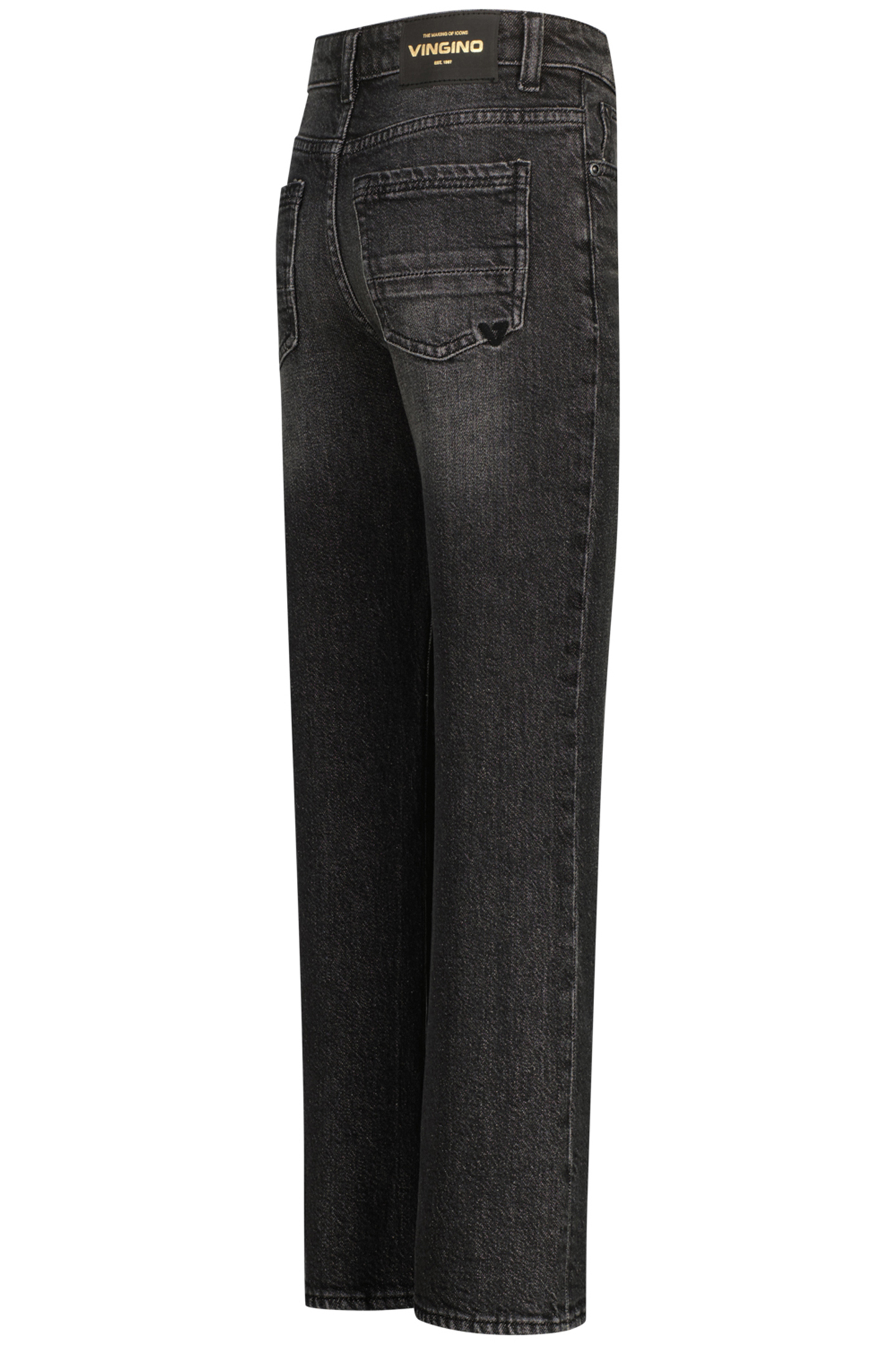 GIRLS CLARA JEANS WASHED BLACK 3