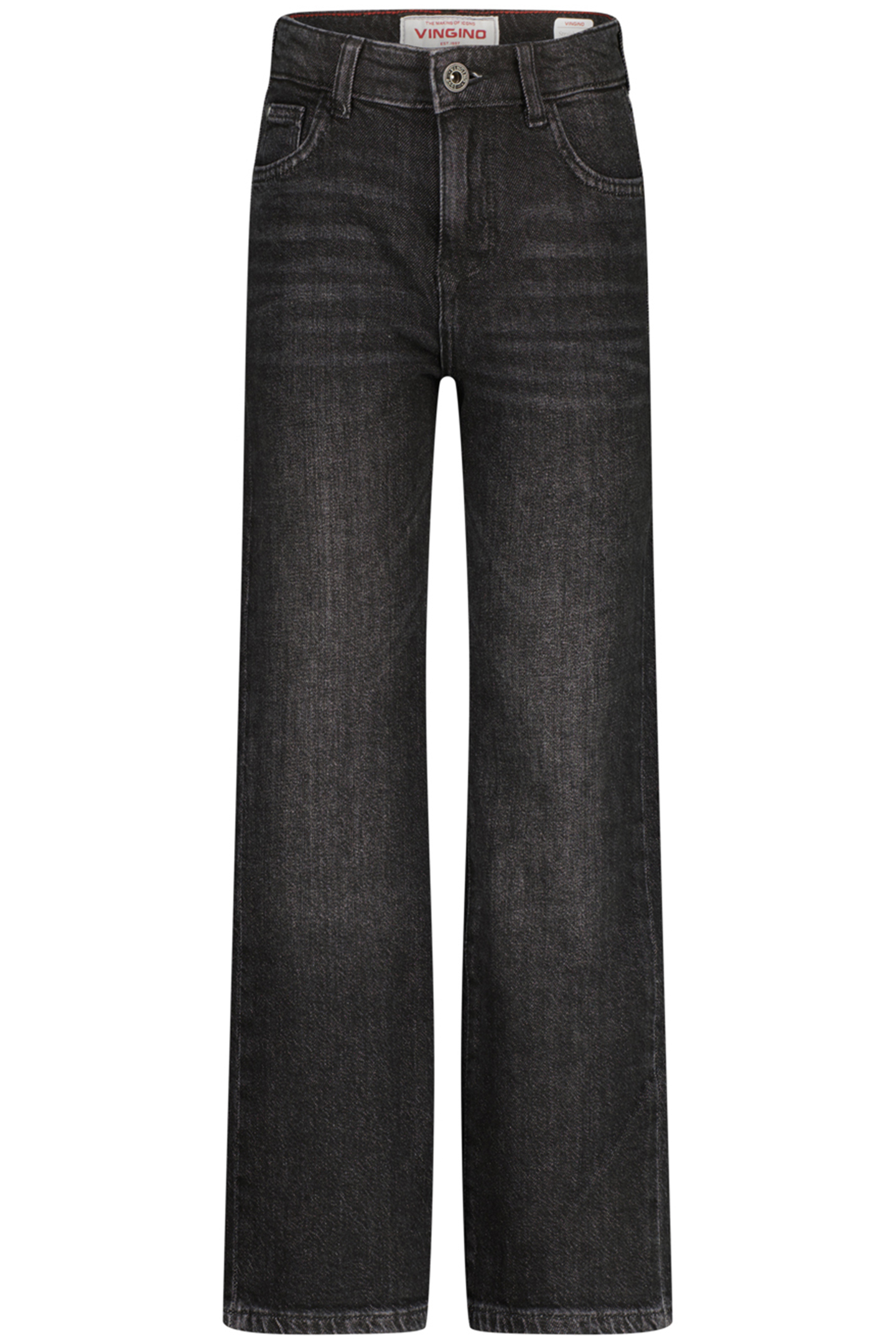 GIRLS CECILE JEANS BLACK DENIM 3