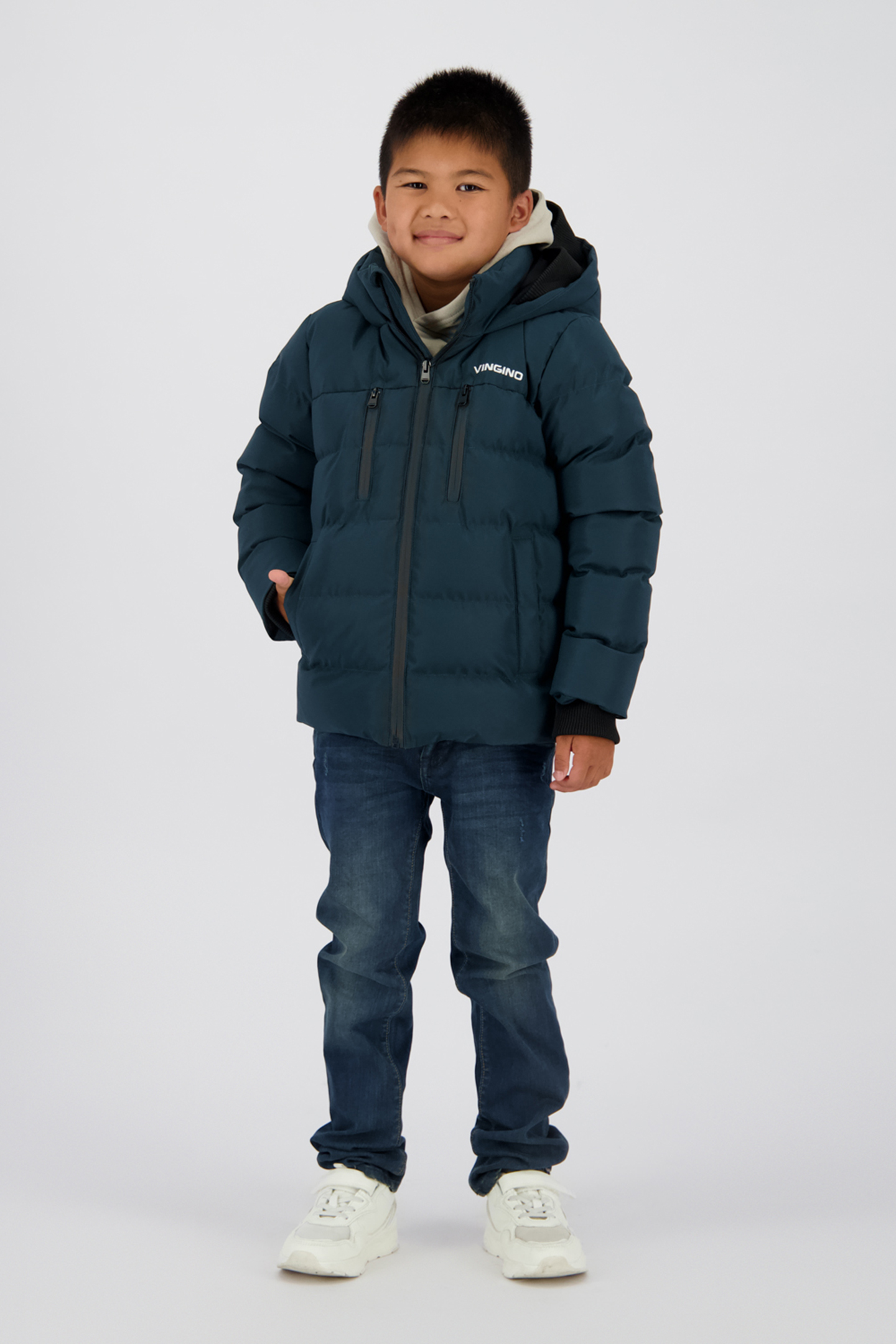 BOYS TIGON JACKET OUTDOOR DARK GREEN 1