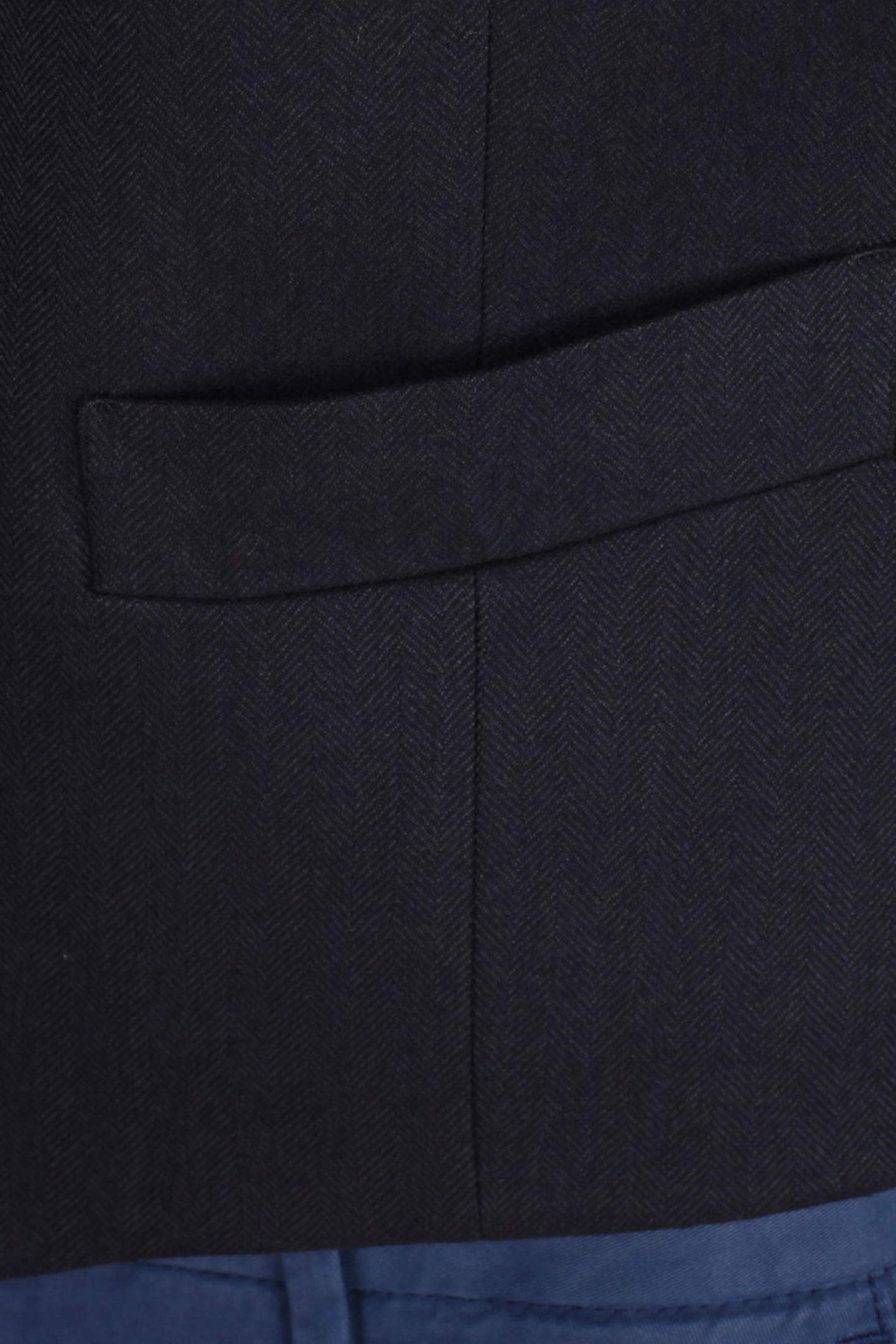 CLASSIC GILET WITH COLLAR BLUE 4