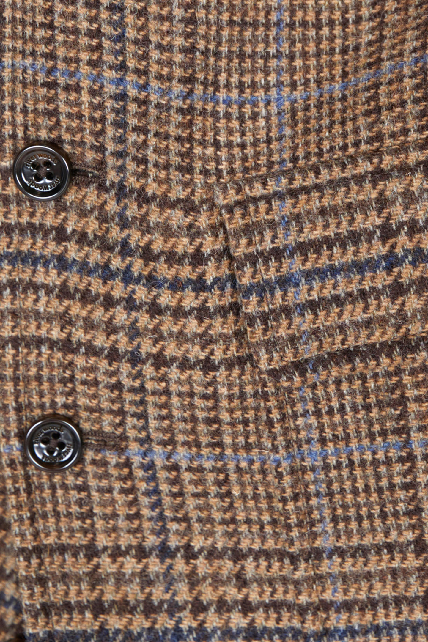 FANCY ROUNDED PKT GILET BROWN 5