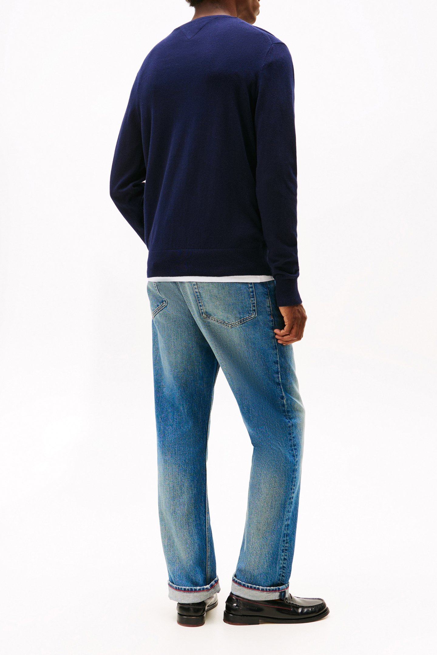 PIMA ORGANIC COTTON CASHMERE JUMPER DESERT SKY 3