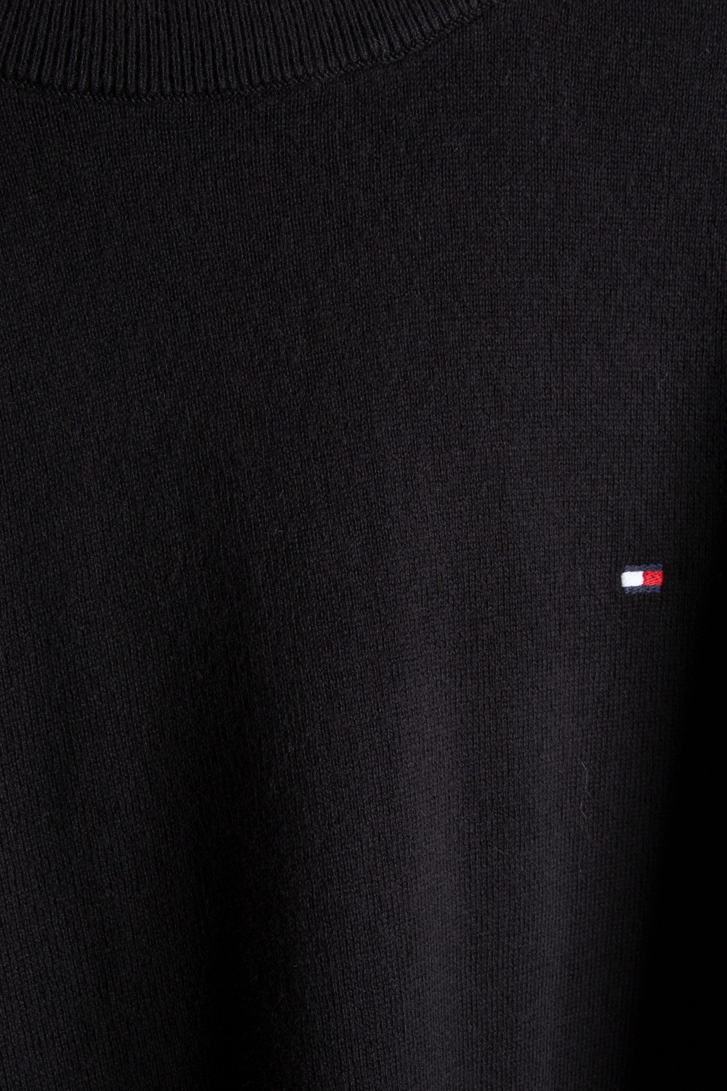 PIMA ORGANIC COTTON CASHMERE JUMPER BLACK 4