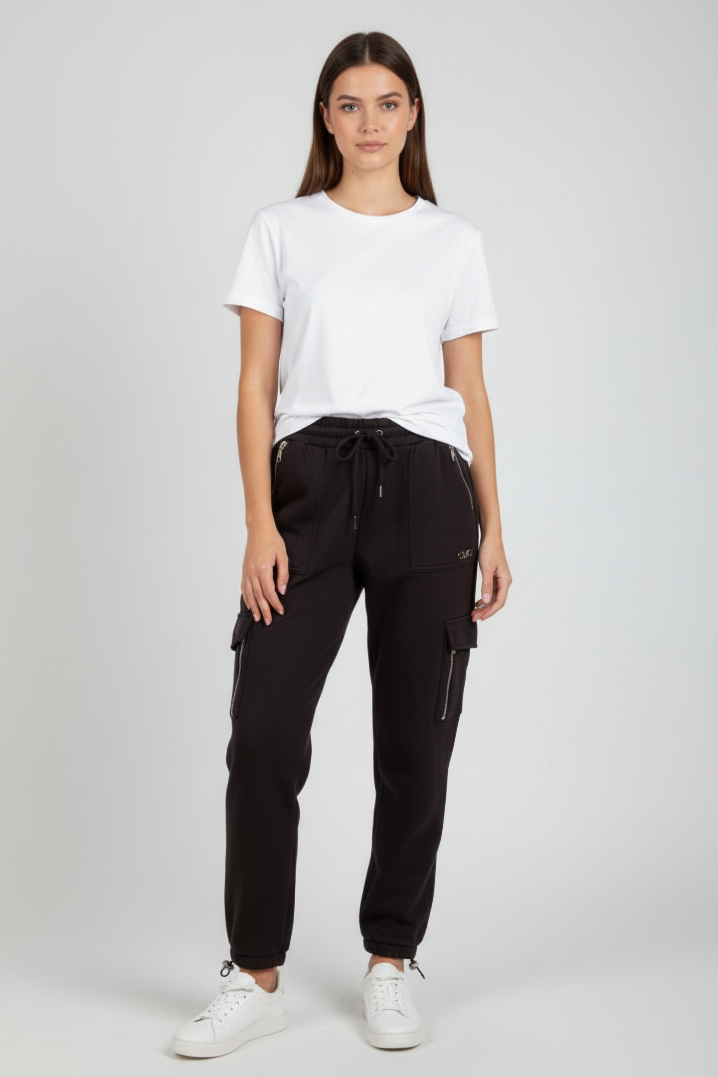 UTILTY CARGO SLOUCHY JOGGER BLACK 5