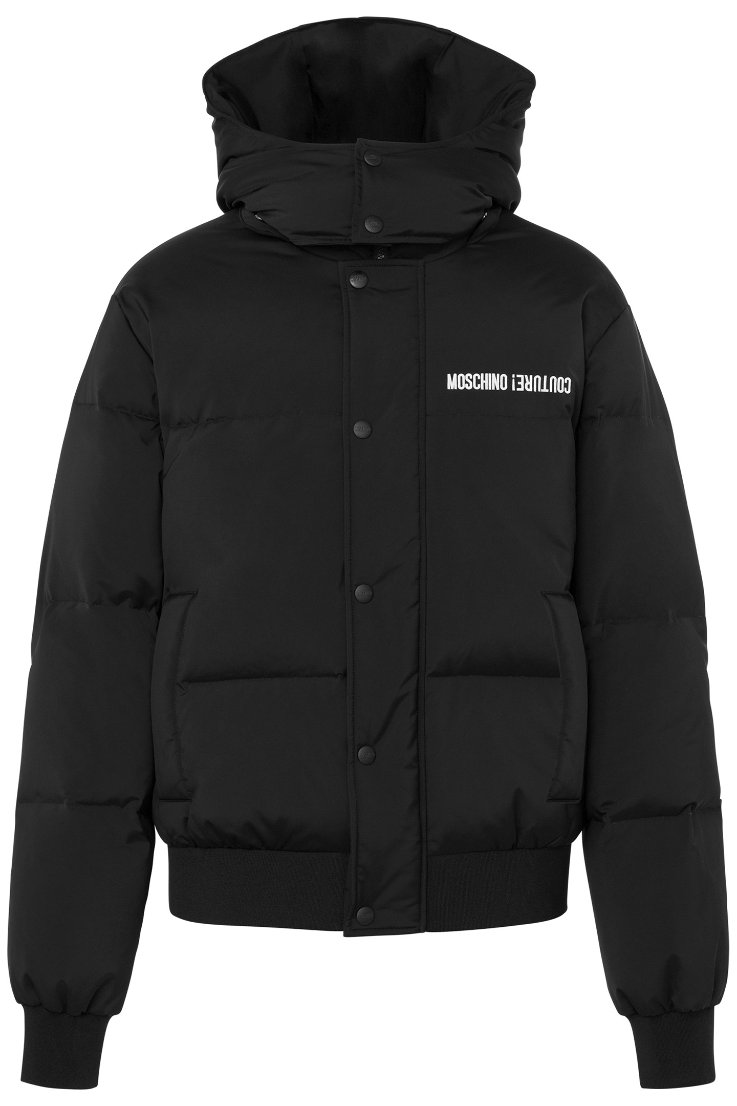 WINDBREAKER MOSCHINO COUTURE! BLACK 3