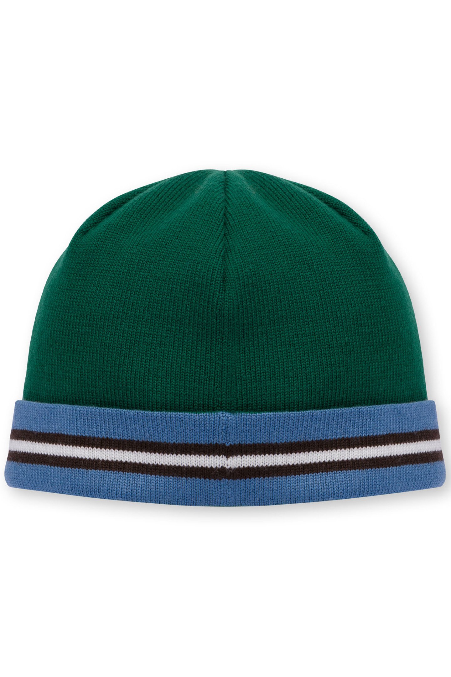 OVAL LOGO WOOL HAT GREEN 2