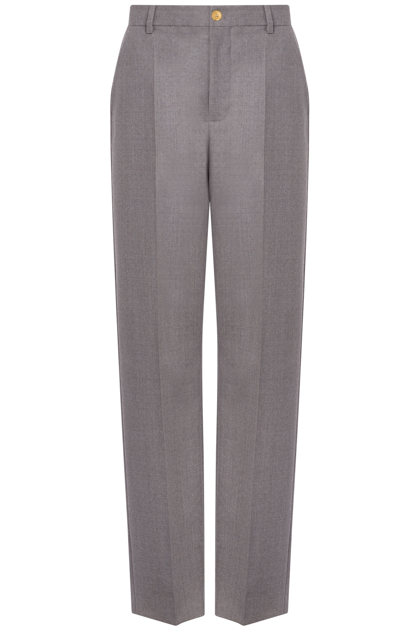 GOLD BUTTON TROUSERS GREY 3