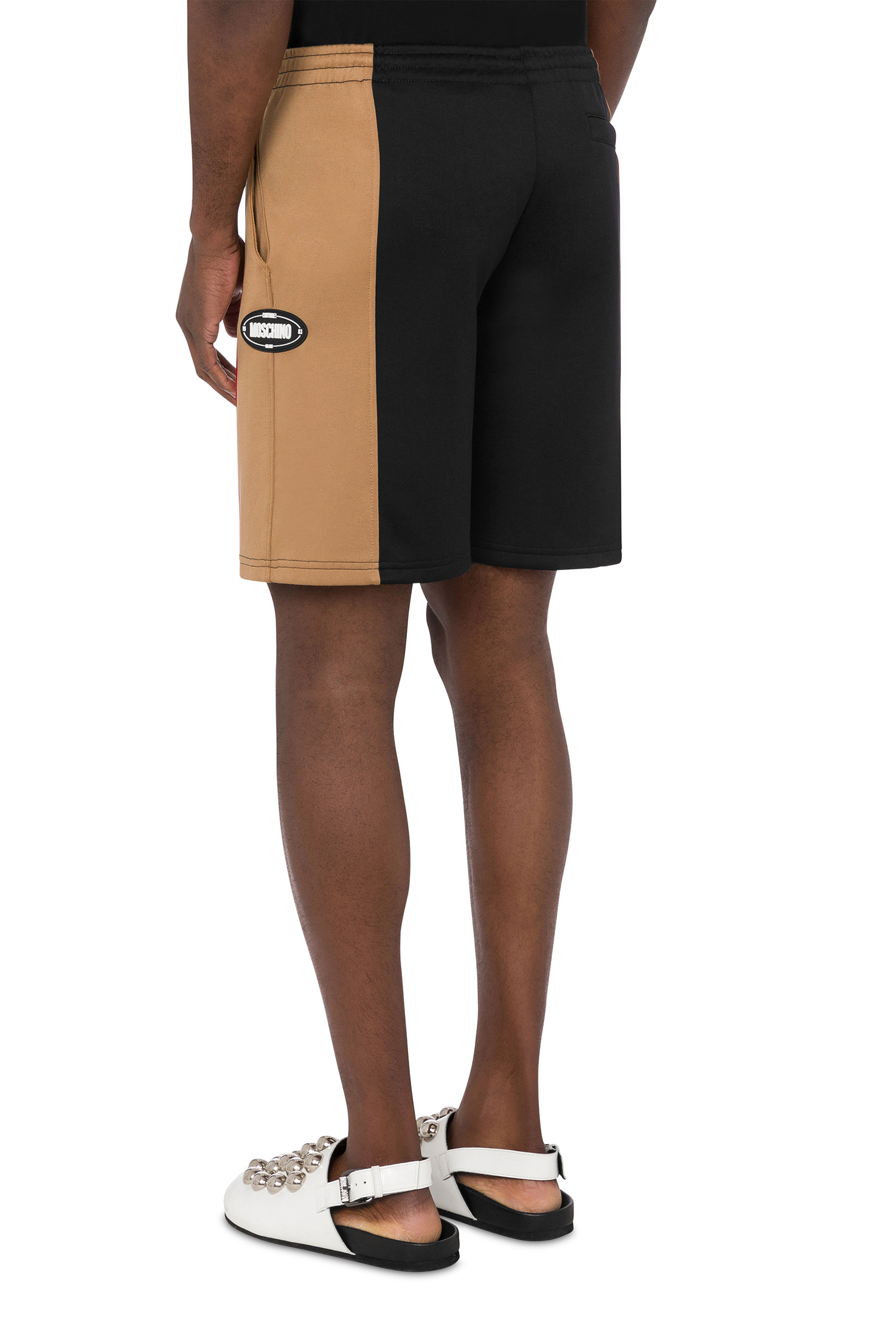 FLEECE SHORTS MOSCHINO COUTURE! BLACK 2