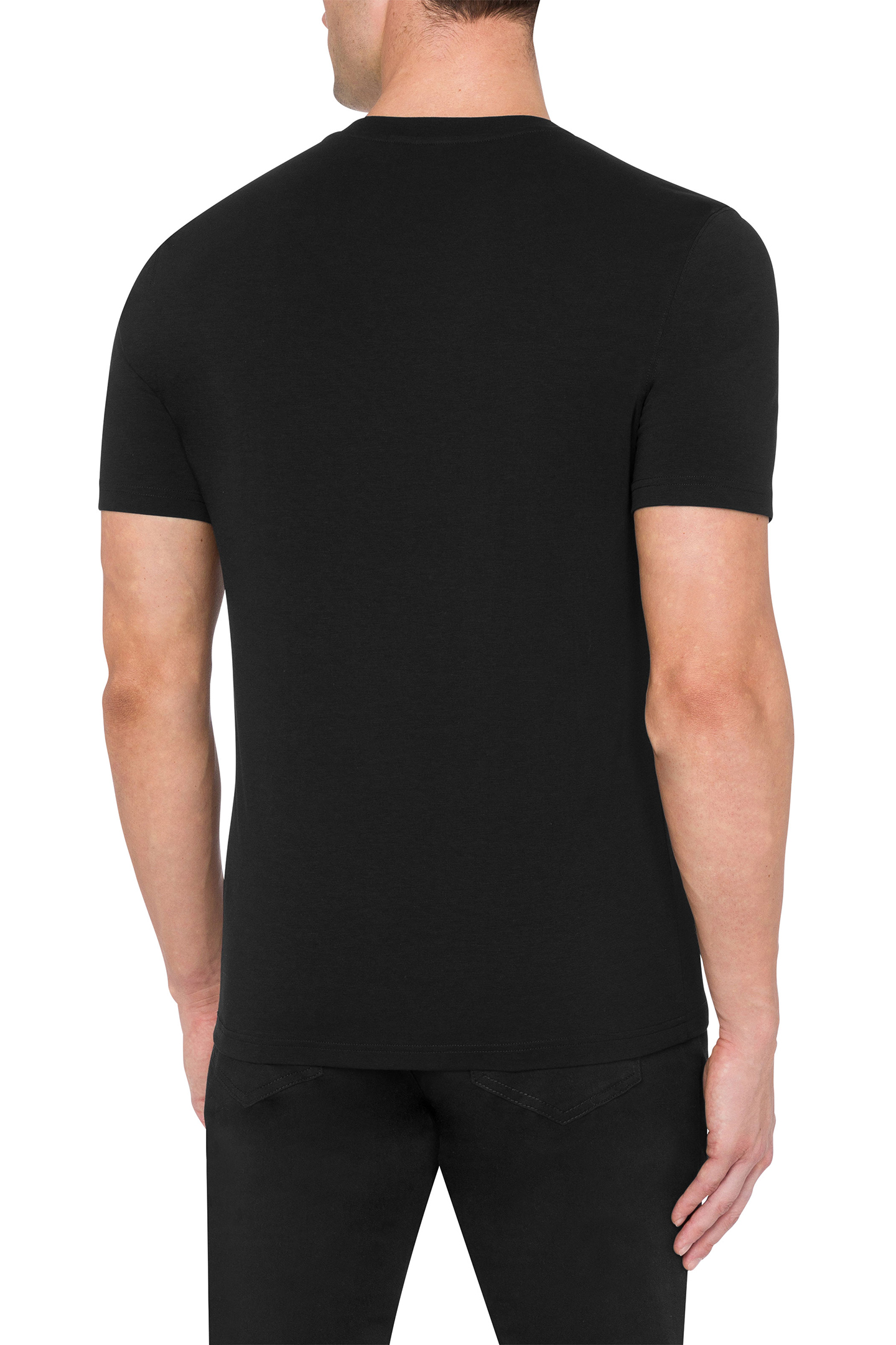 T-SHIRT WITH MOSCHINO COUTURE LOGO! BLACK 2