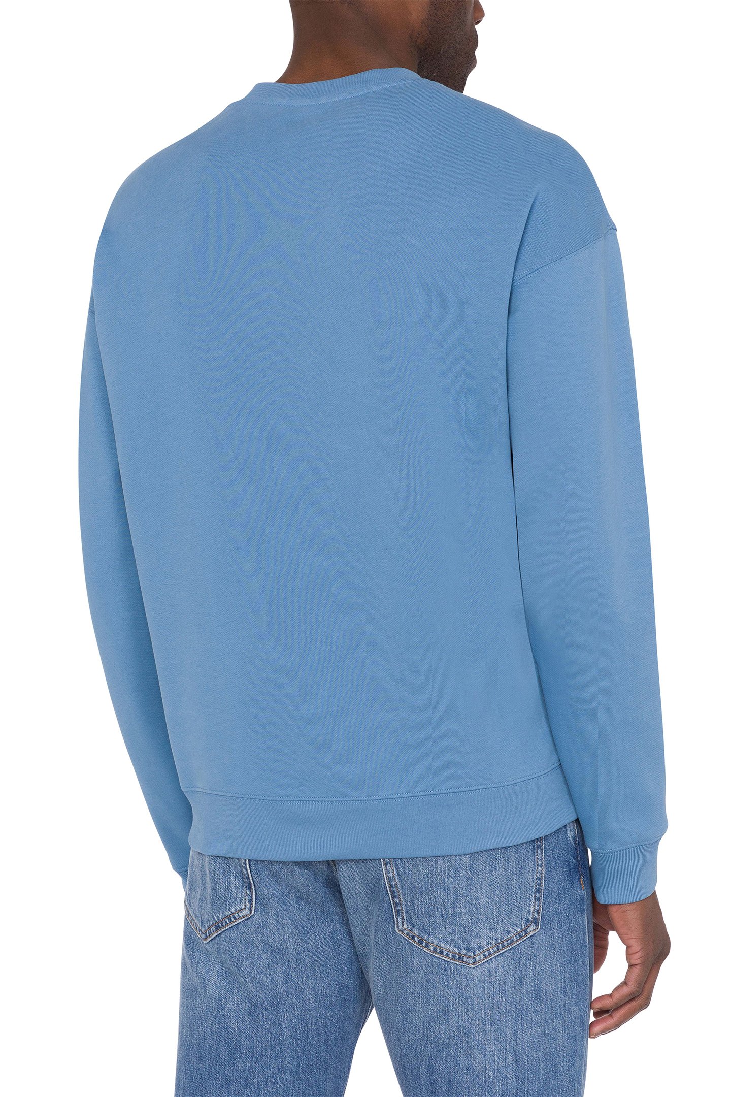 SWEATSHIRT WITH LOGO BLUE 2