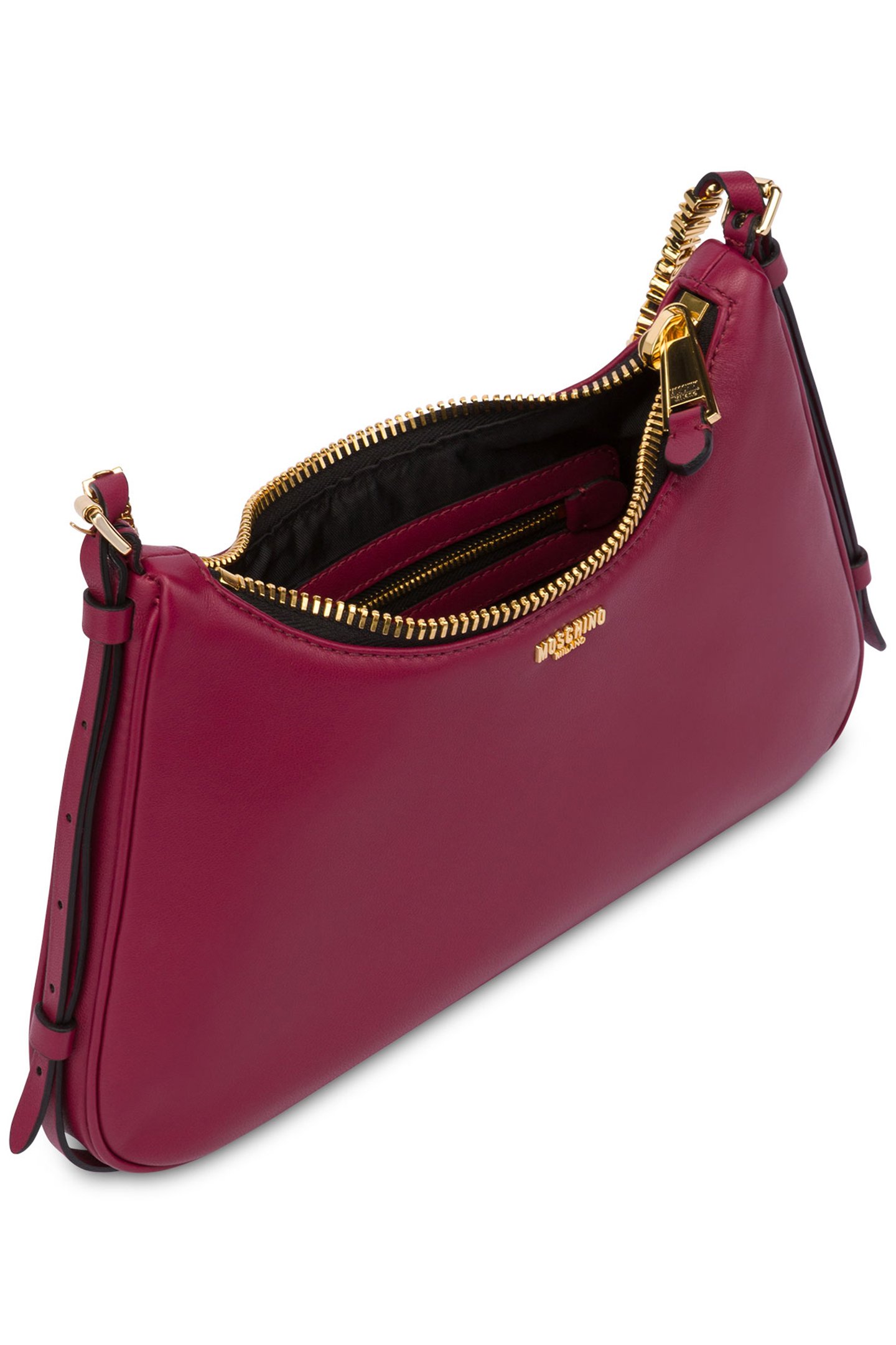 SMALL HOBO BAG MINI LETTERING RED 3