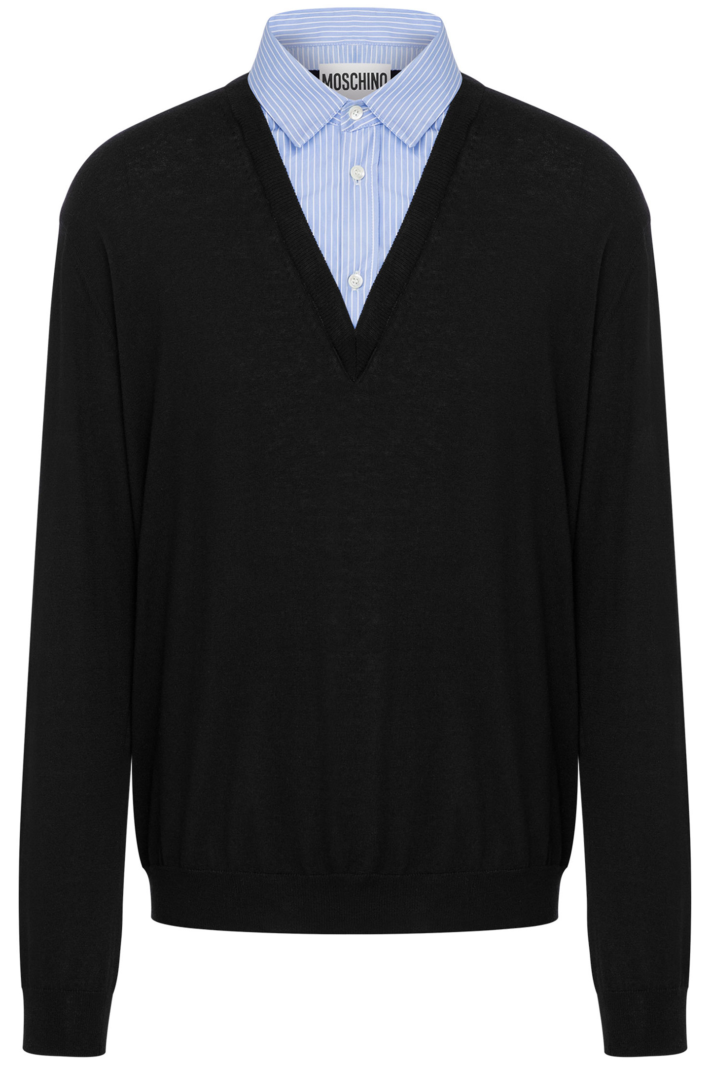 UPSIDE DOWN LOGO JERSEY BLACK 3