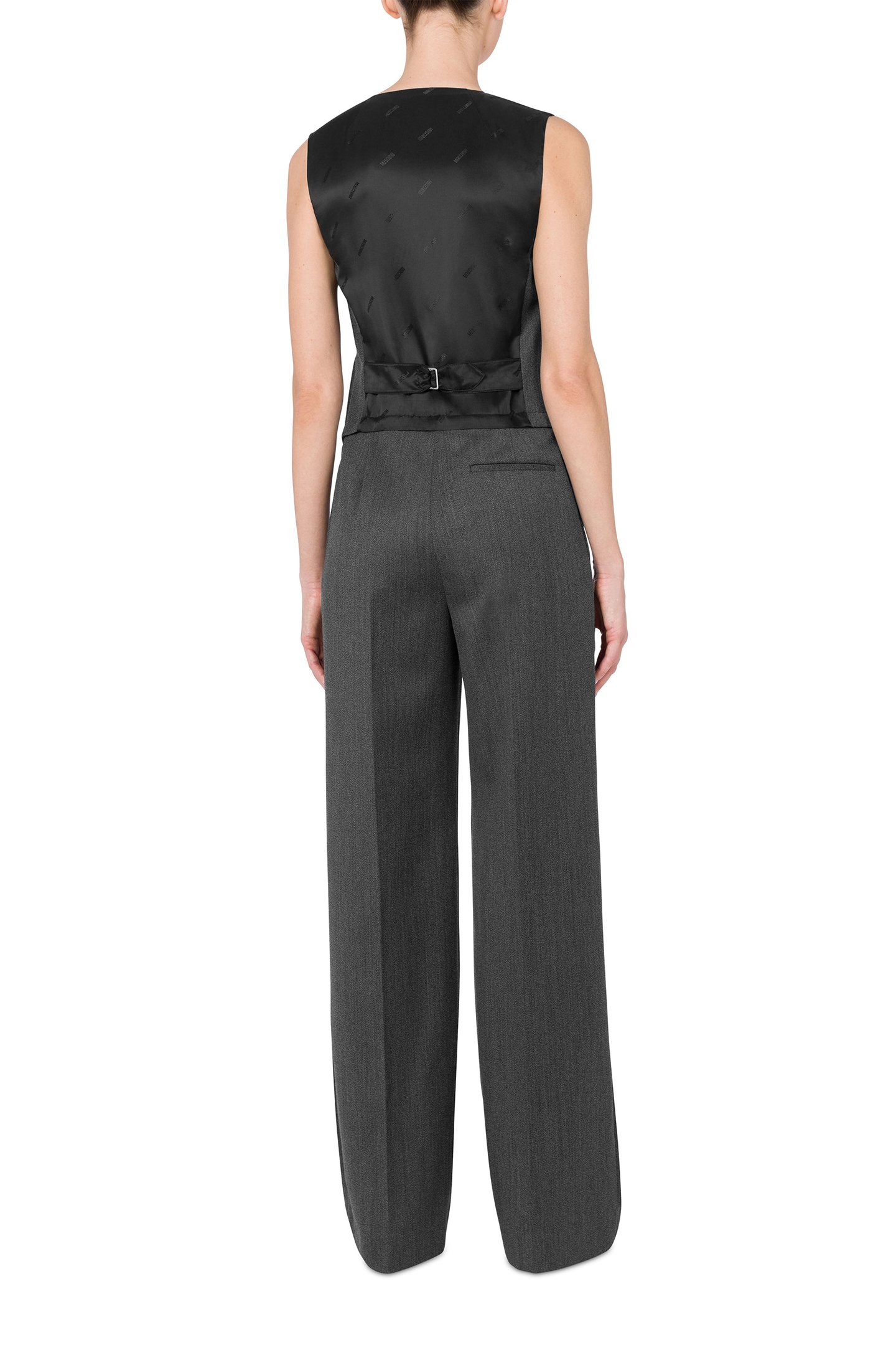 WOOL GRAIN POWDER JUMPSUIT GREY 2