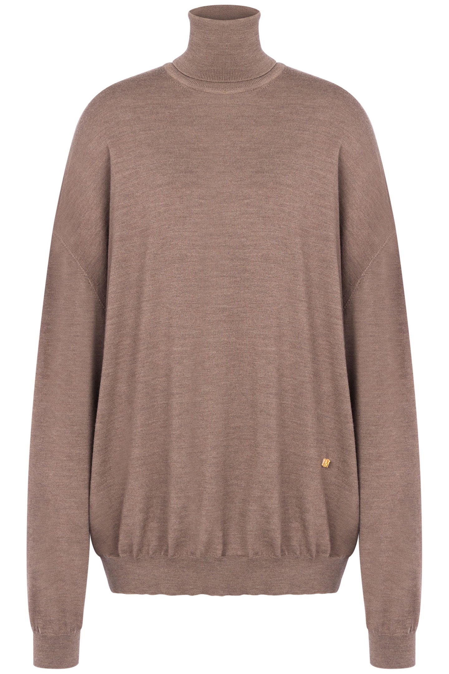 GOLDEN M WOOL TURTLENECK SWEATER BEIGE 3