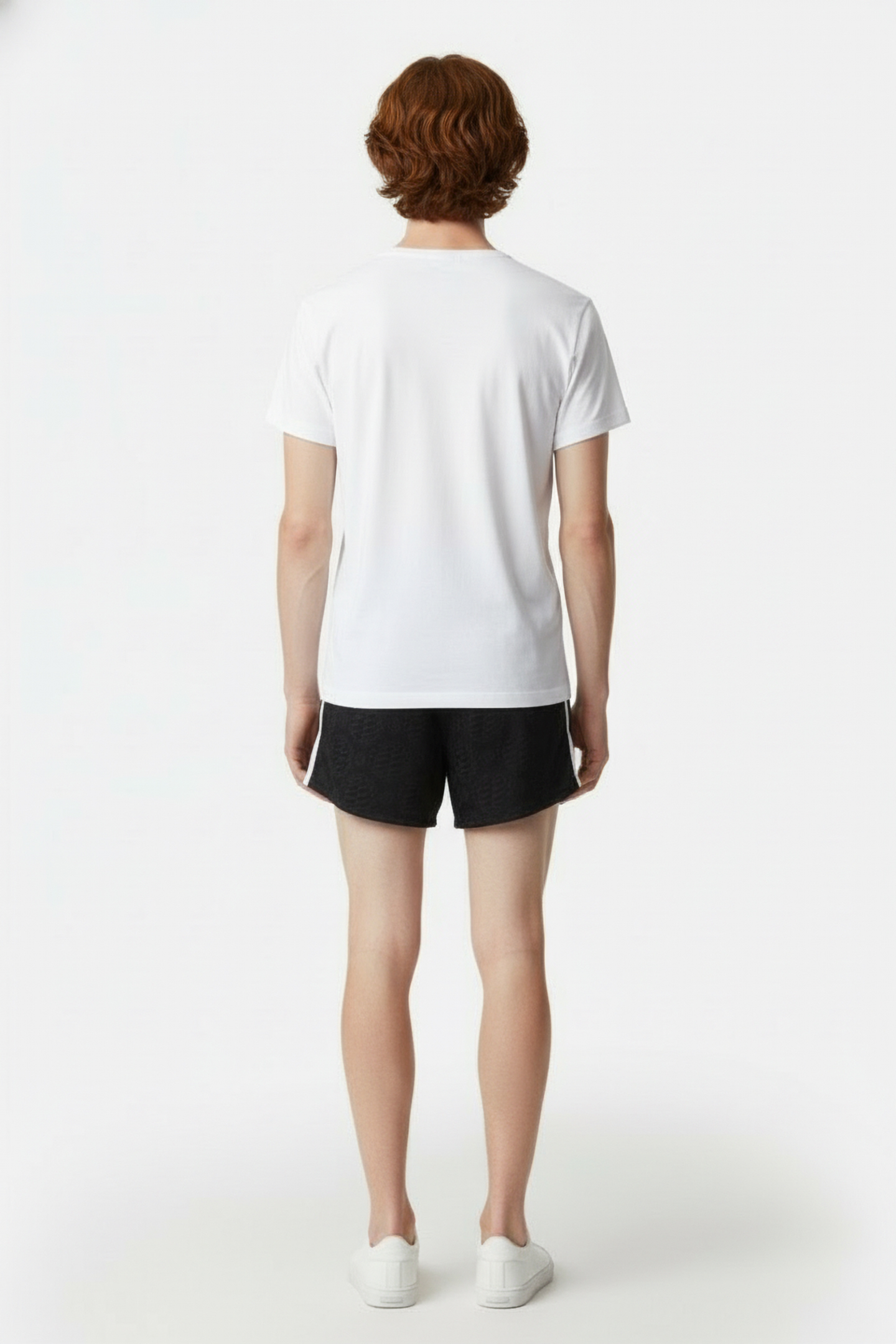NIKE – MARTINE ROSE FOOTBALL SHORT BLACK/WHITE 2