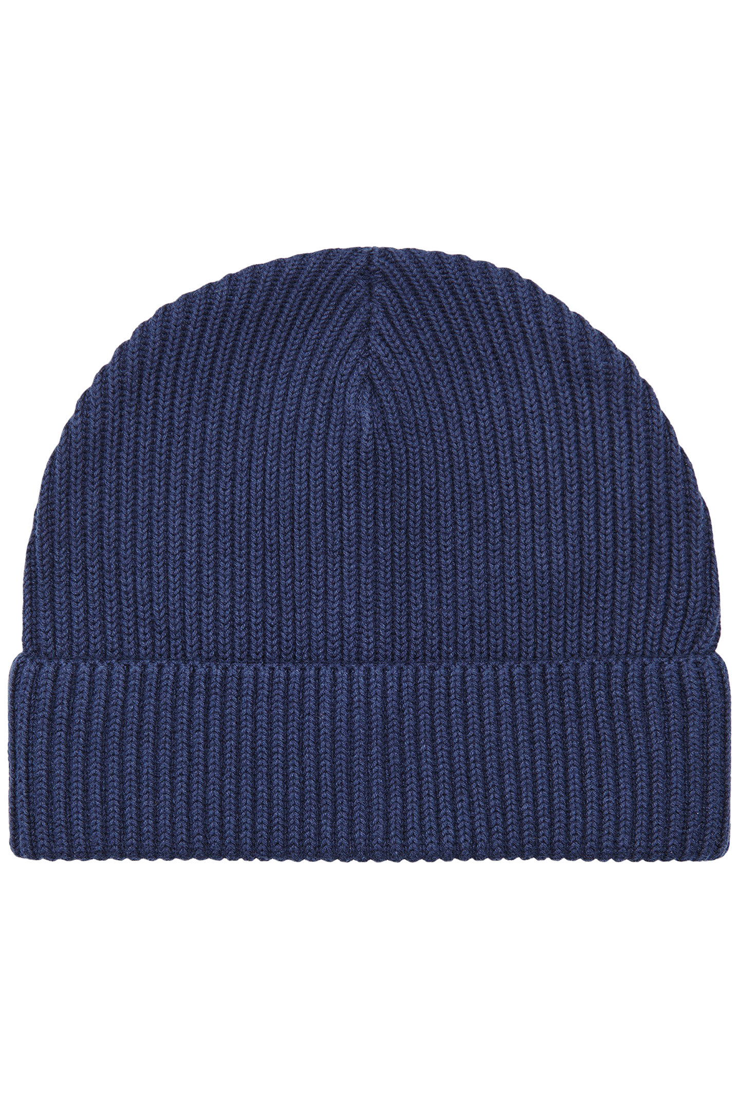 BEANIE ORGANIC COTTON-STRETCH NAVY 1