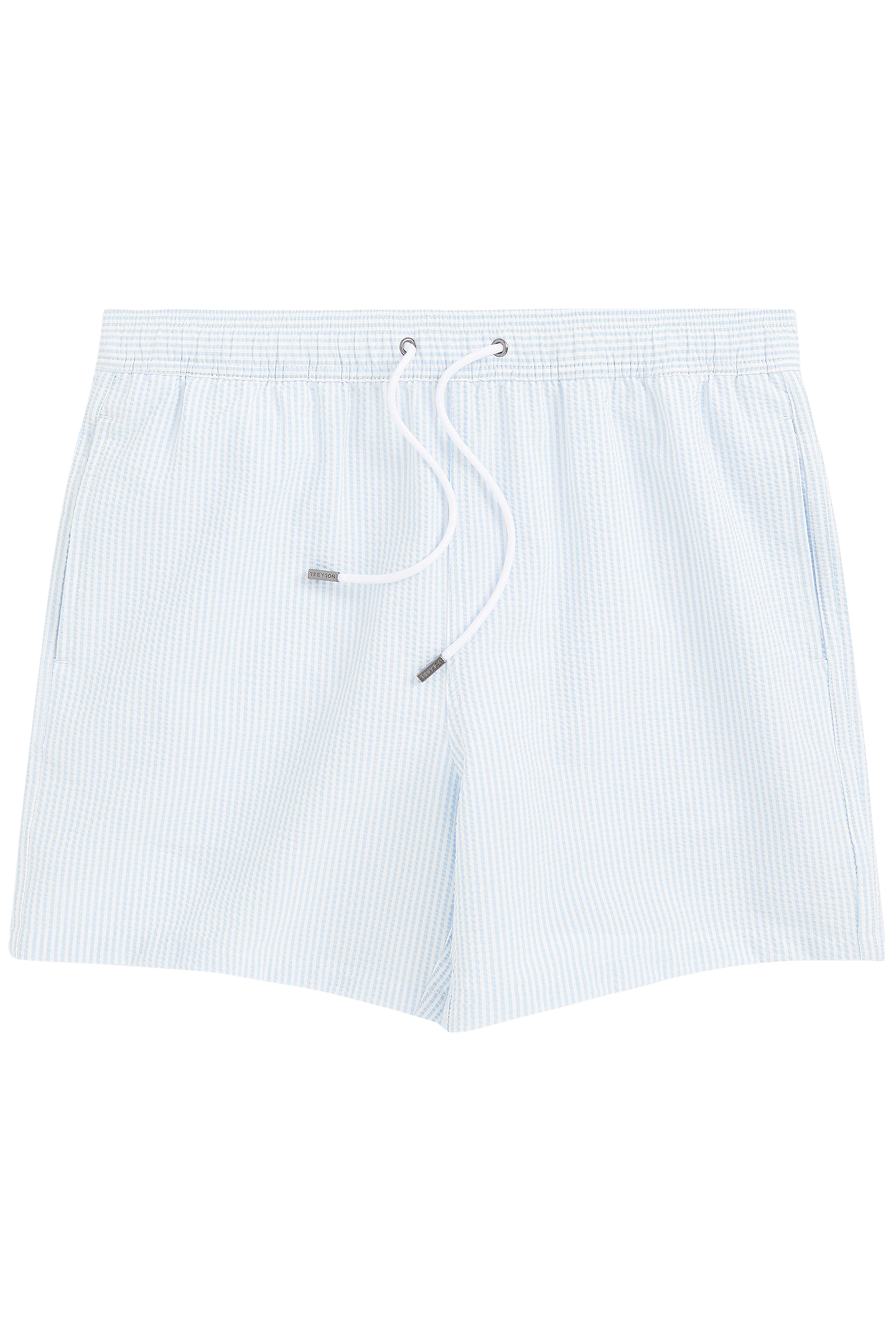 VENICE SEERSUCKER COTTON-POLYESTER LIGHT BLUE 2