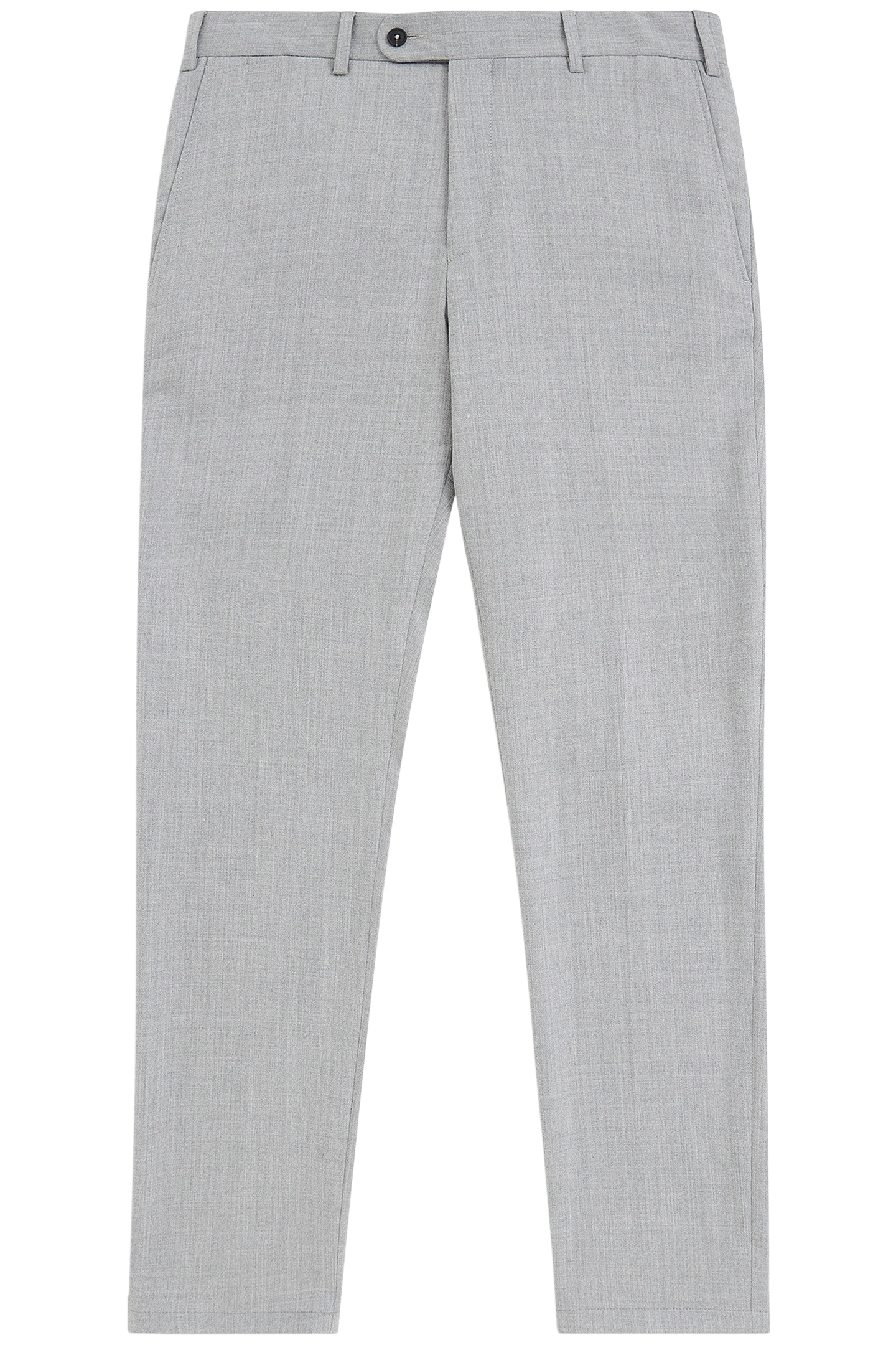 TORONTO WASHABLE FLANNEL WOOL-STRETCH LIGHT GREY 2