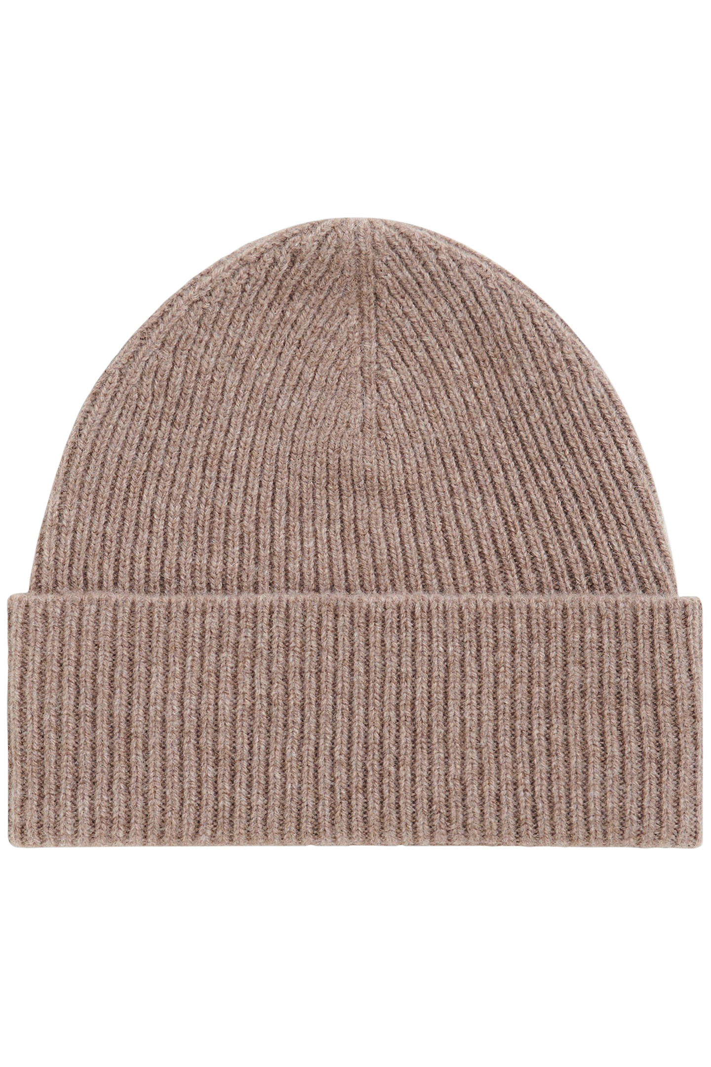 ASPEN MERINO-CASHMERE BEANIE BROWN 1