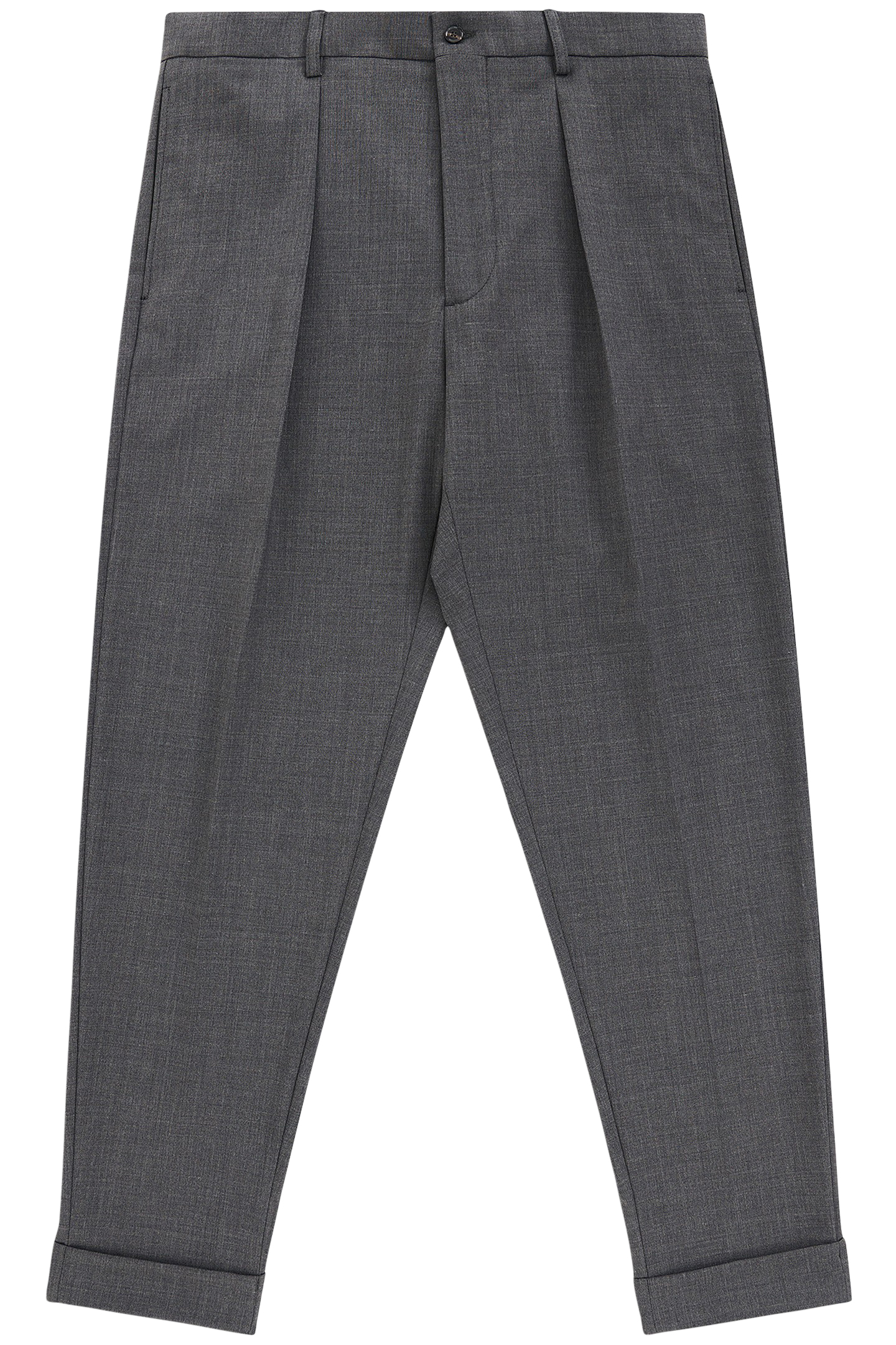 SOUTHWICK WASHABLE WOOL-STRETCH DARK GREY 2