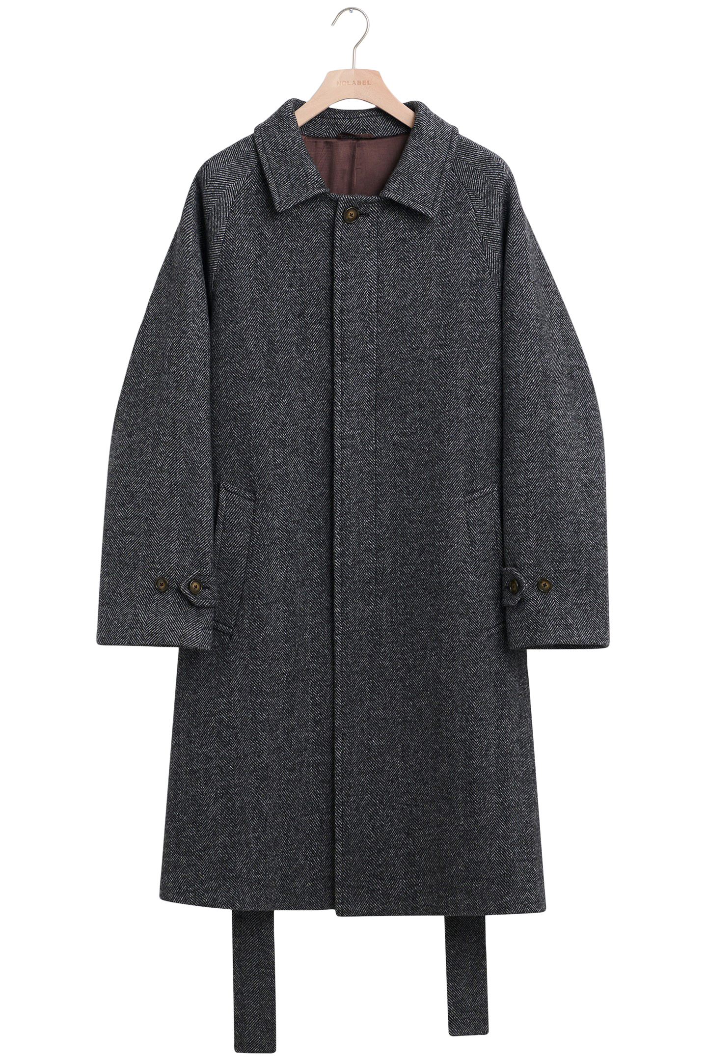 KILBURN HERRINGBONE WOOL-NYLON GREY 2