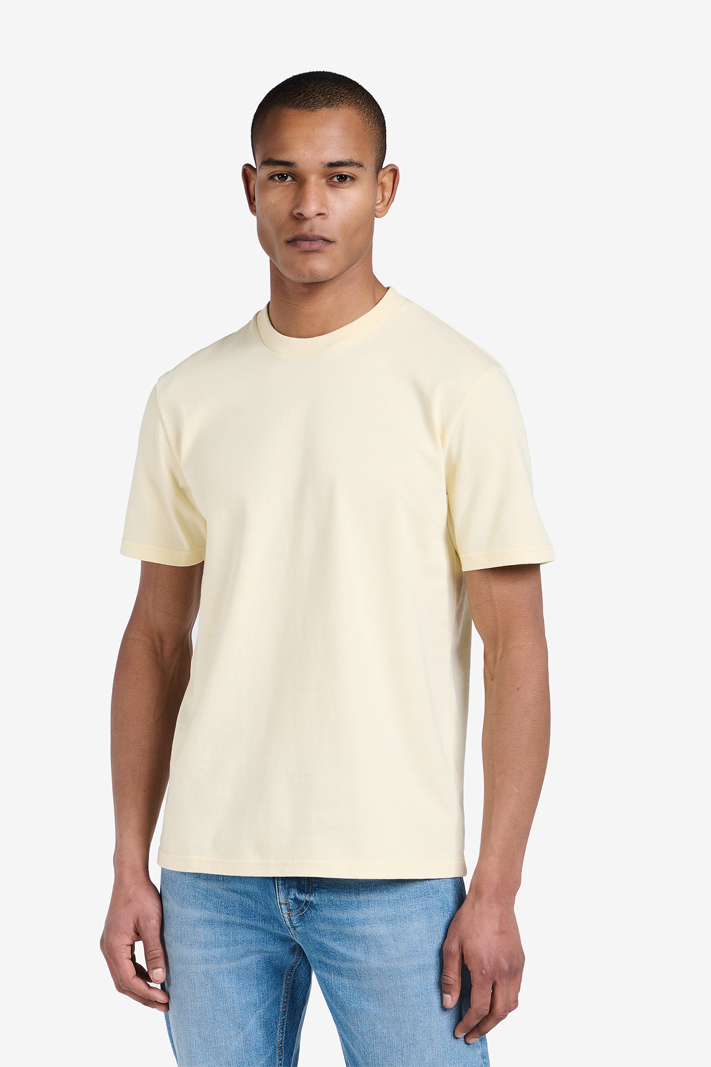 TEE MIDWEIGHT ORGANIC COTTON YELLOW 1