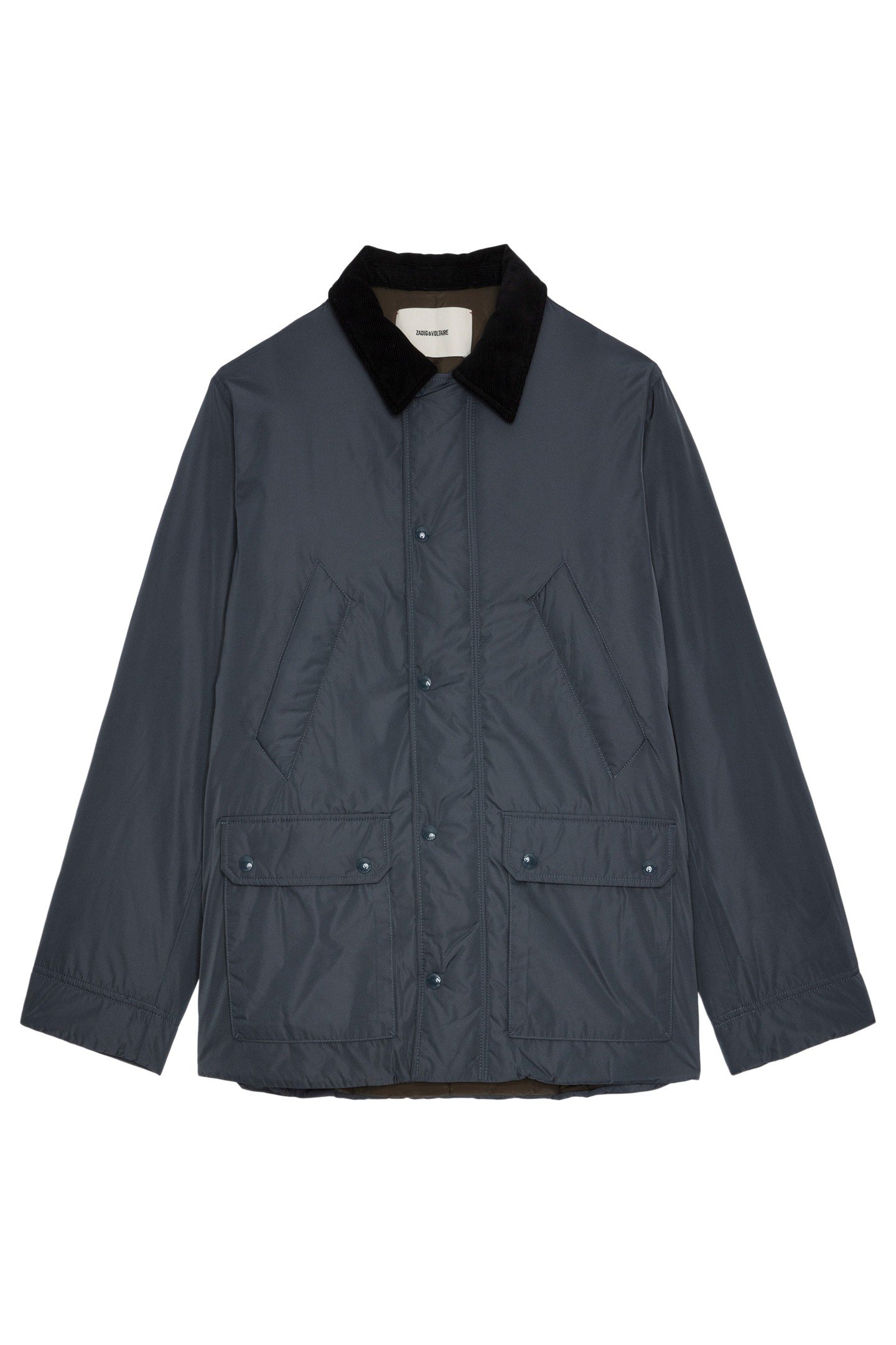 BERTIE NYLON TWILL PADDED JACKET ANTHRACITE 5