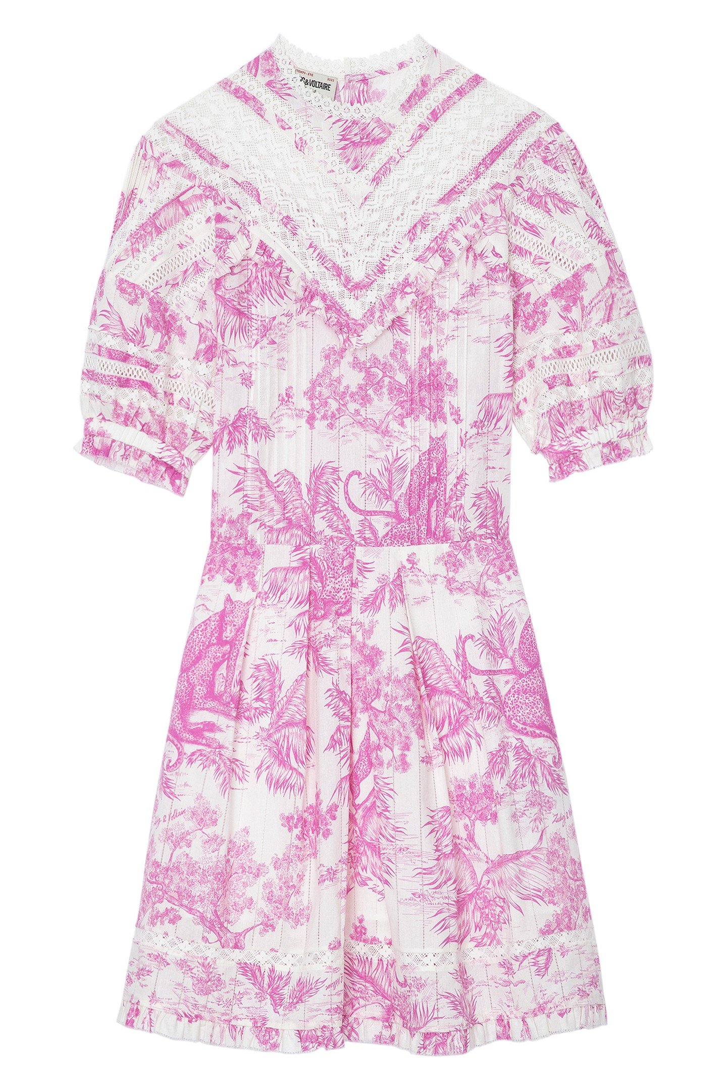 ROZY TOILE DE JOUY DRESS TOILE 5