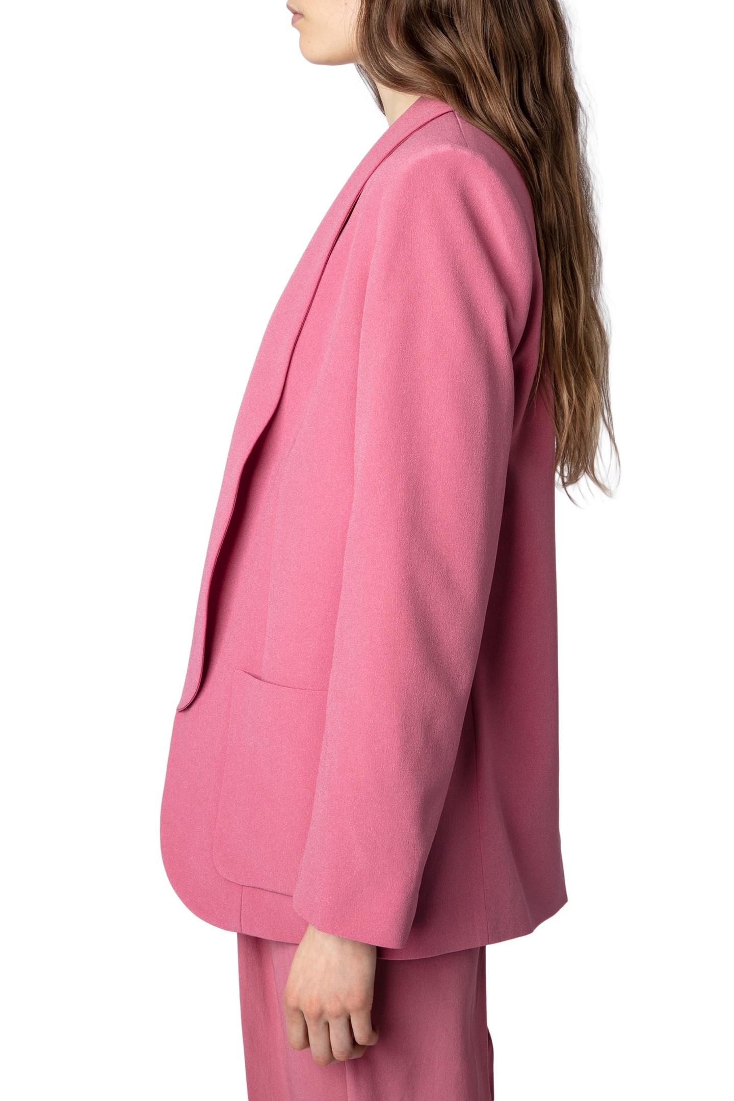 VERDUN CREPE BLAZER VIEUX ROSE 3