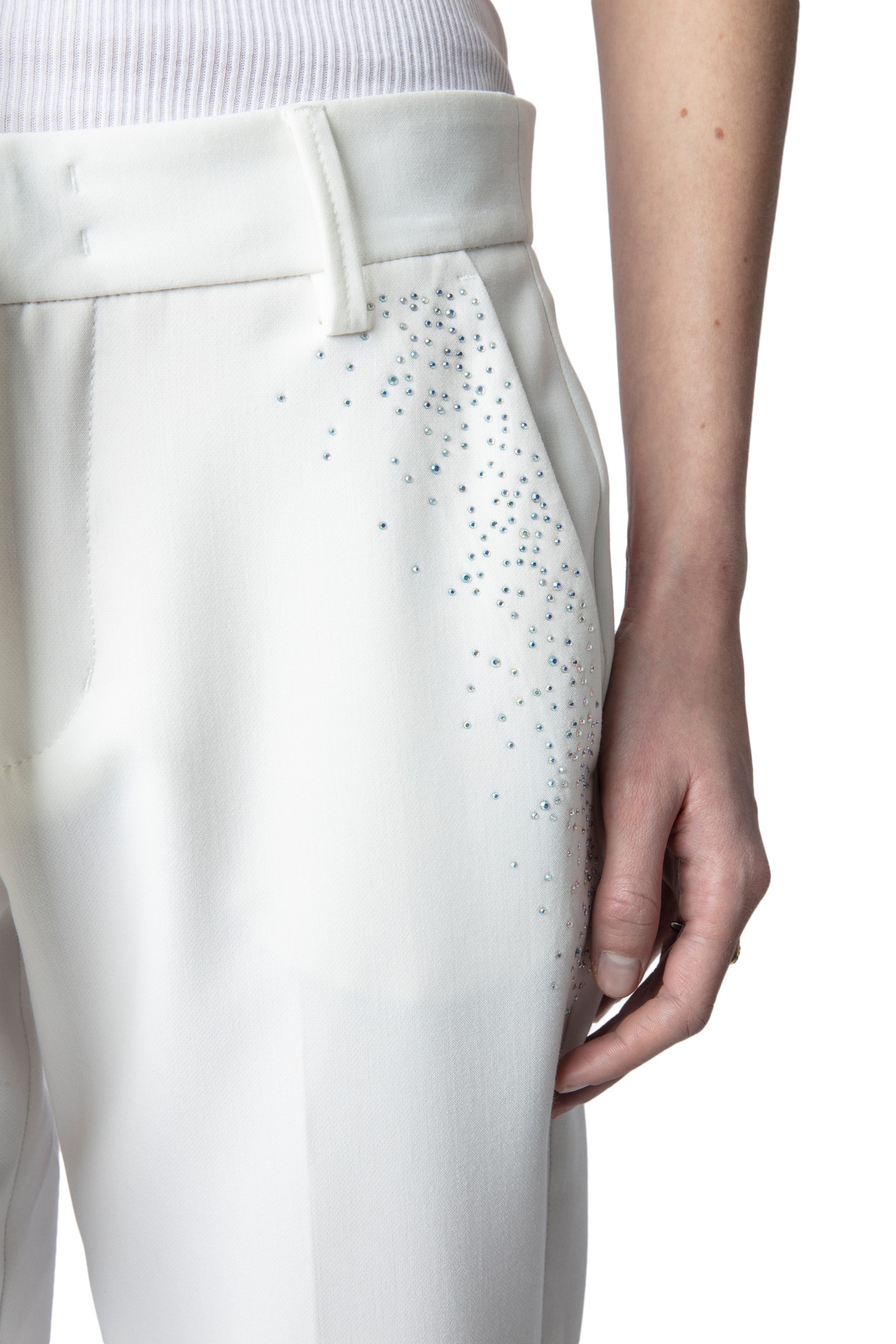 PRUNE STRASS RAIN PANTS JUDO 7