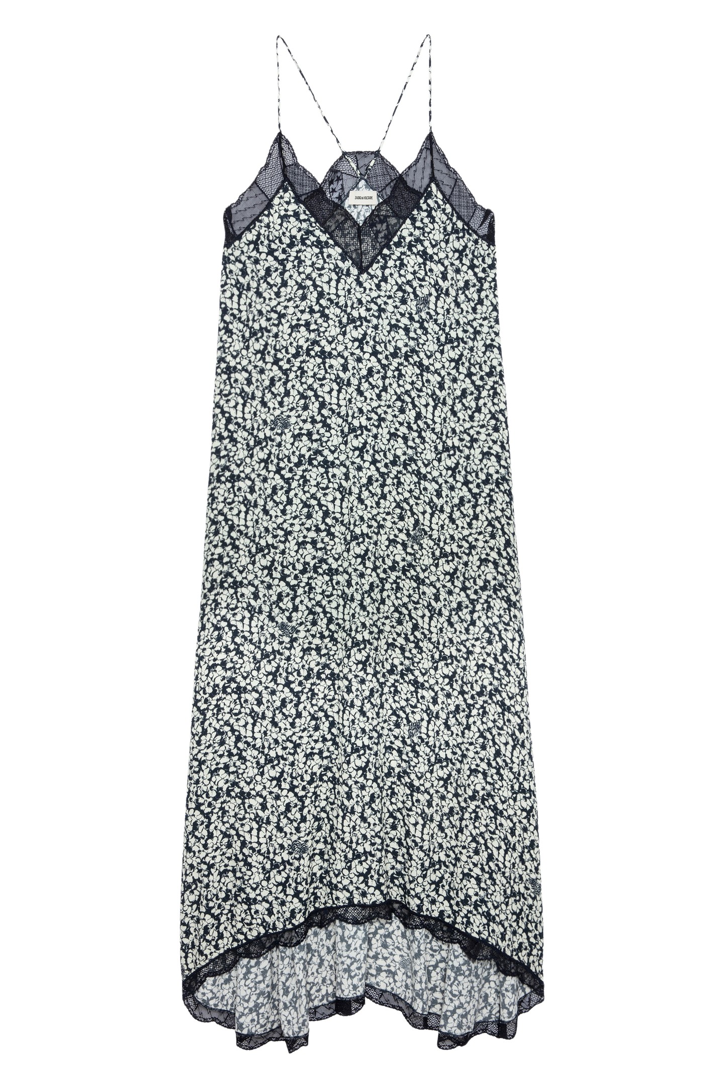 RISTY CREPE BICO FLOWERS DRESS VANILLE 4